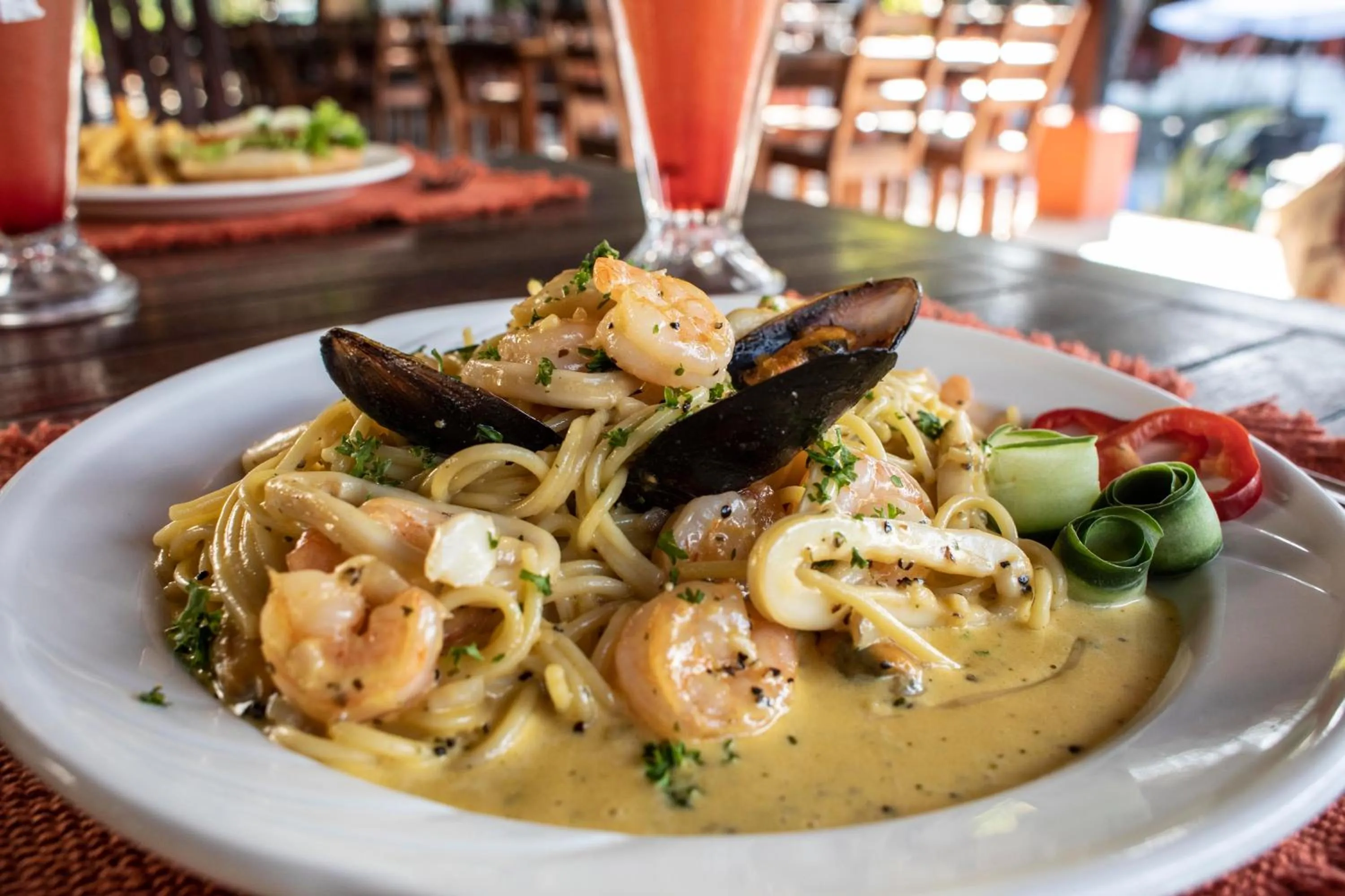 Restaurant/places to eat in Hotel Hacienda del Mar