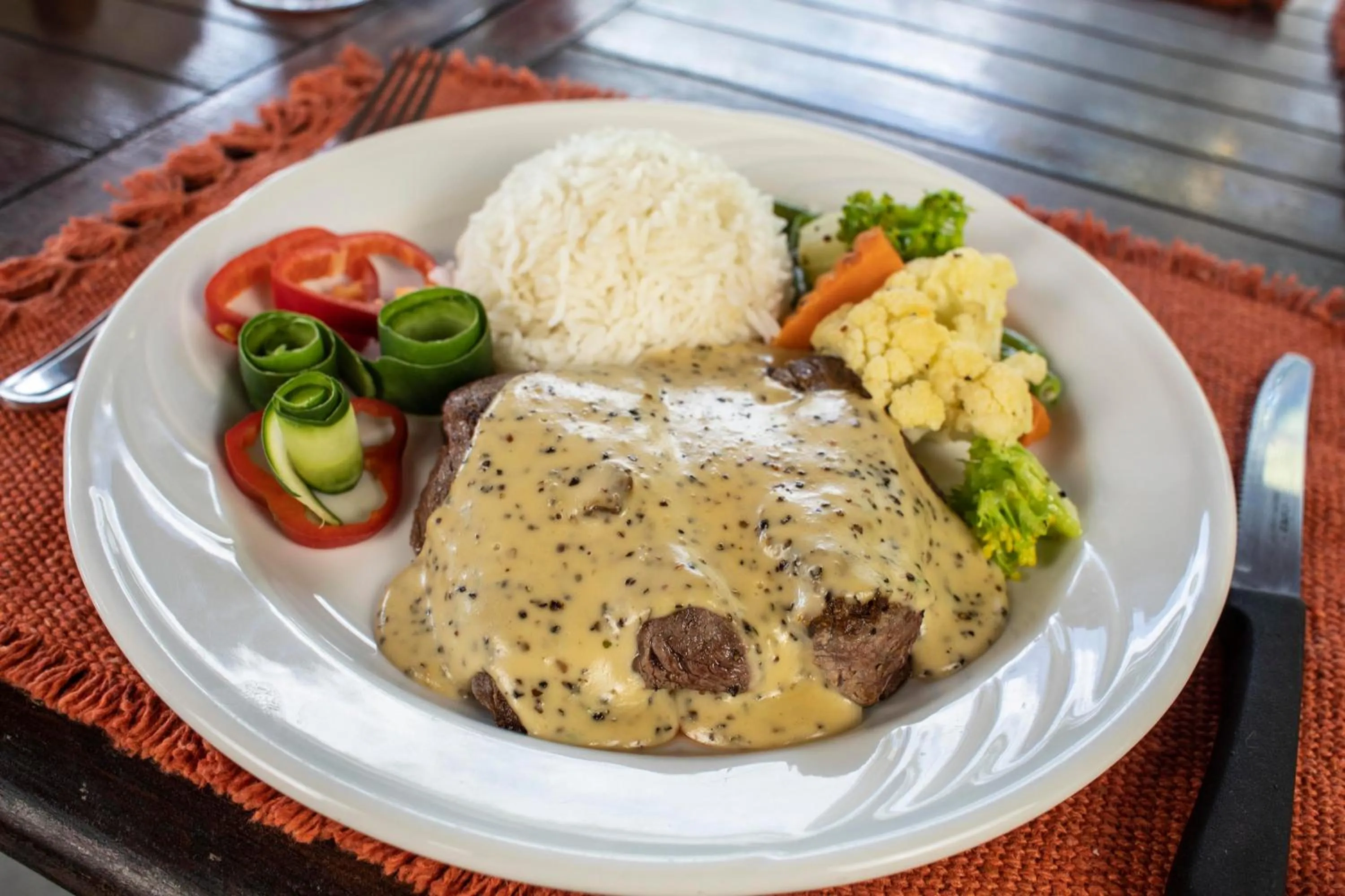 Restaurant/places to eat in Hotel Hacienda del Mar