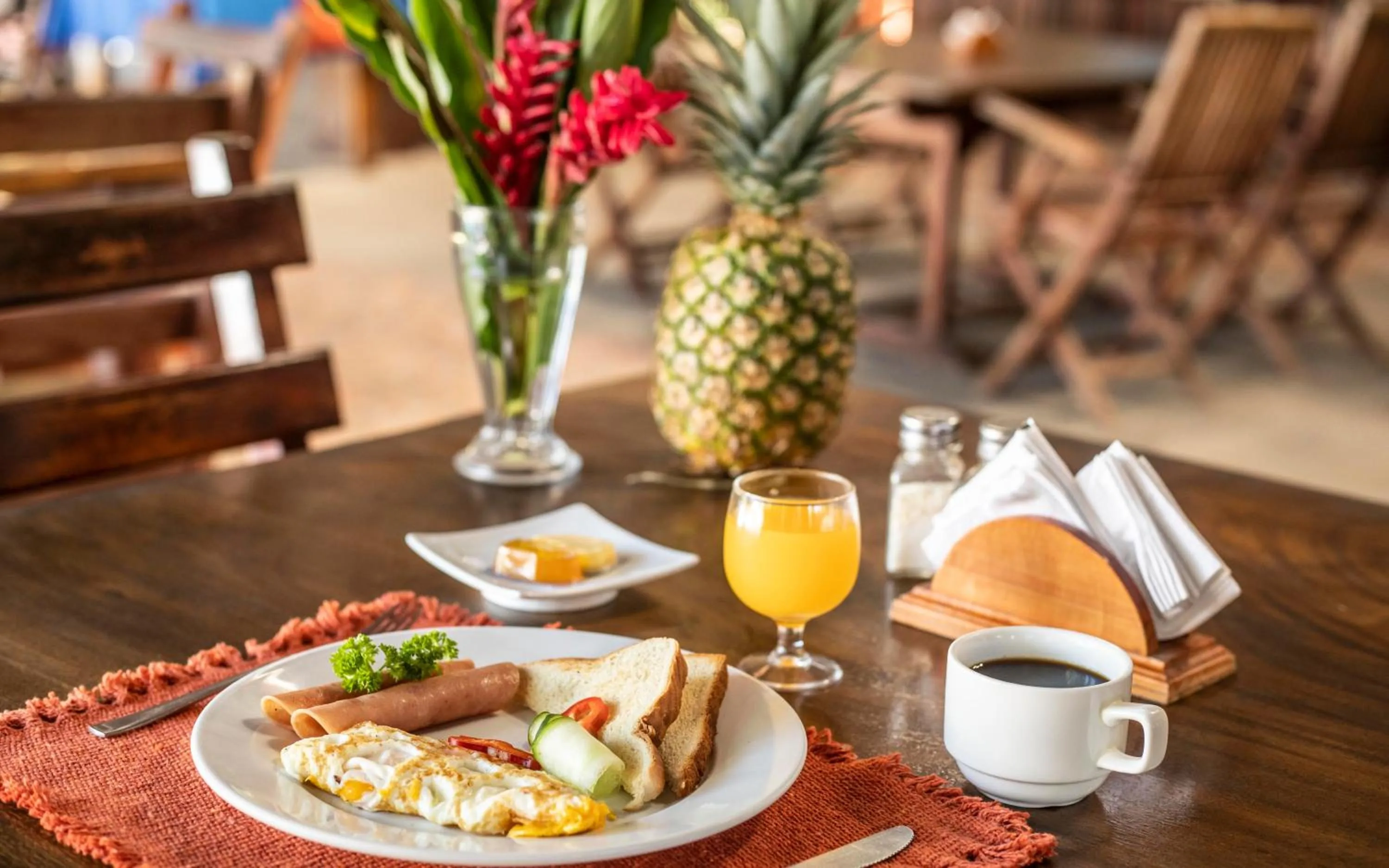 Restaurant/places to eat in Hotel Hacienda del Mar