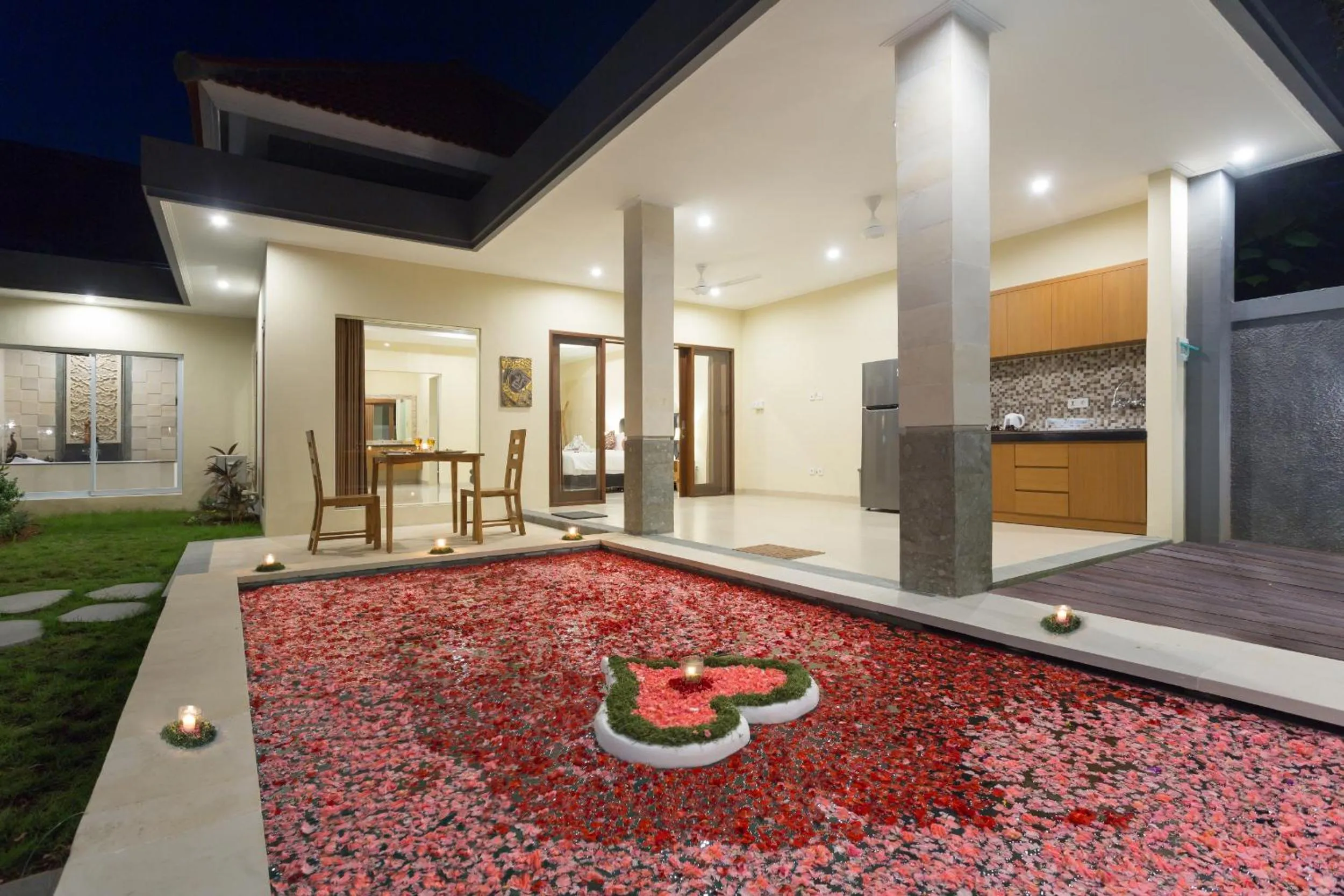 Balcony/Terrace in Kubu Petitenget Suite Seminyak