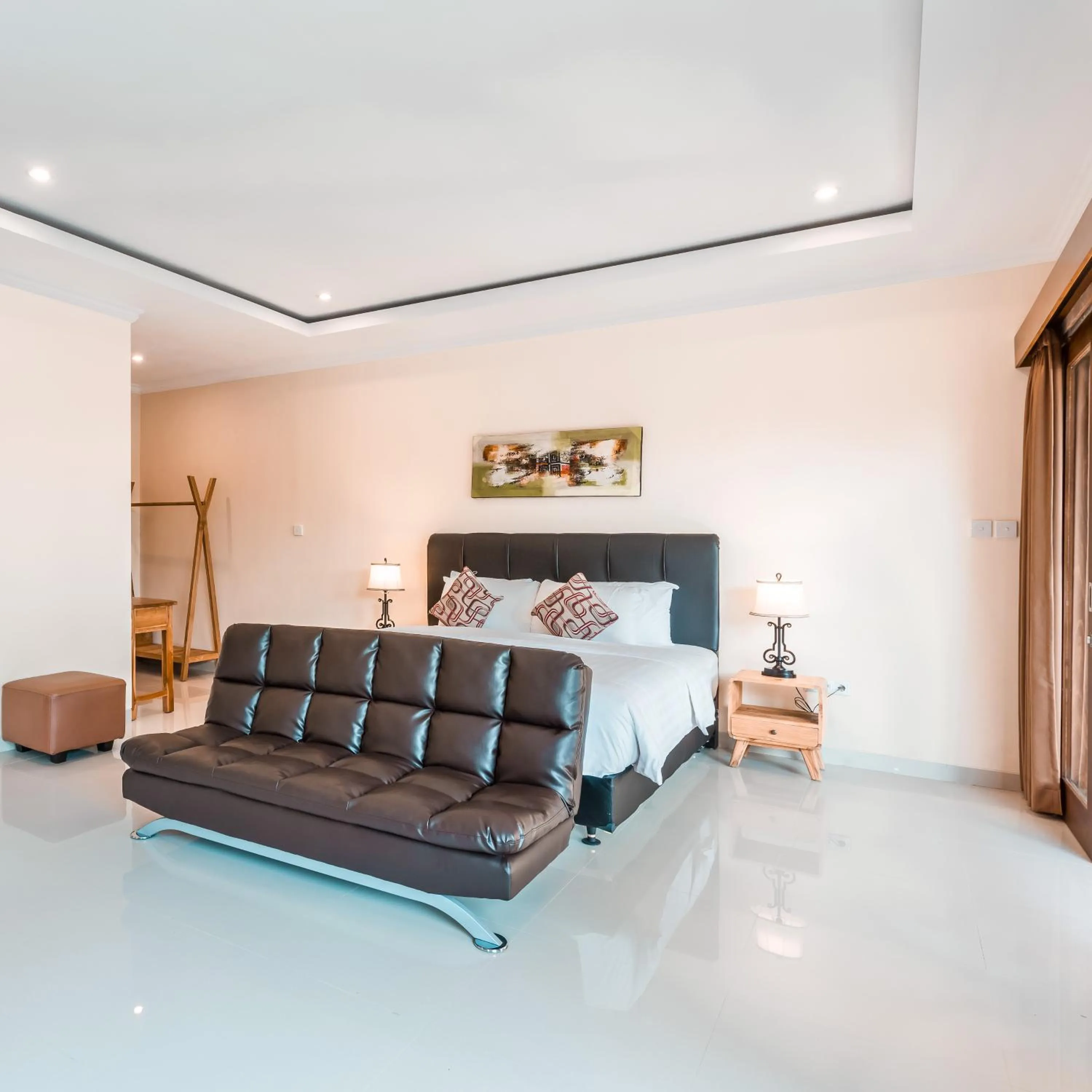 Bedroom, Bed in Kubu Petitenget Suite Seminyak