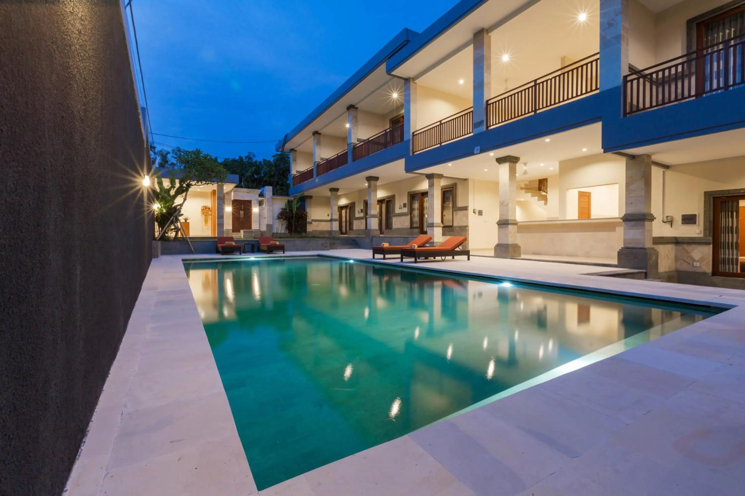 Swimming pool in Kubu Petitenget Suite Seminyak