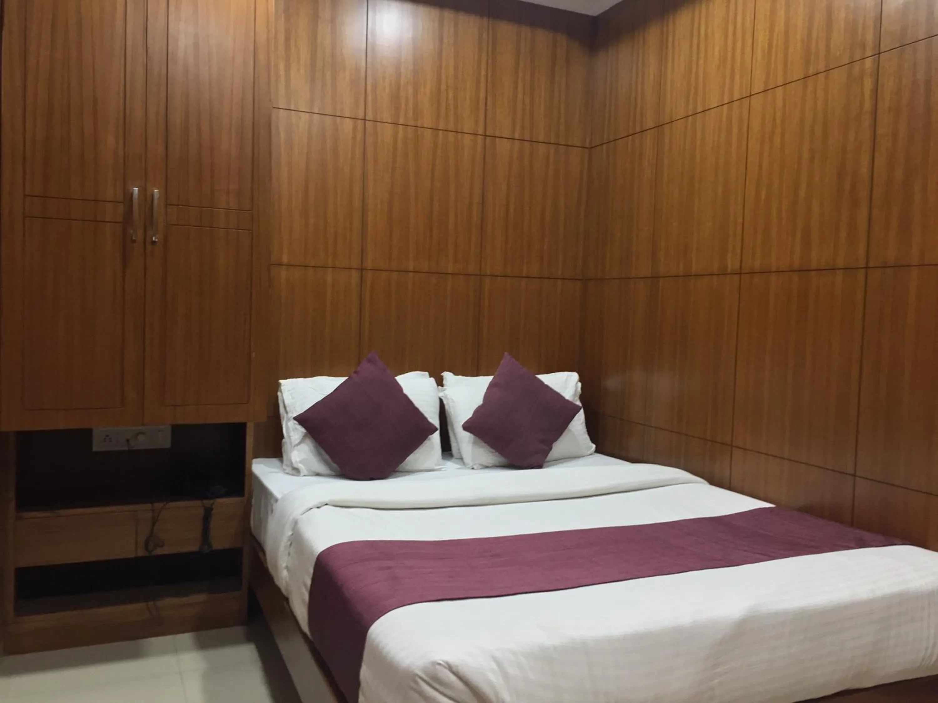 Bedroom, Bed in Shoba Tulip Hebbal