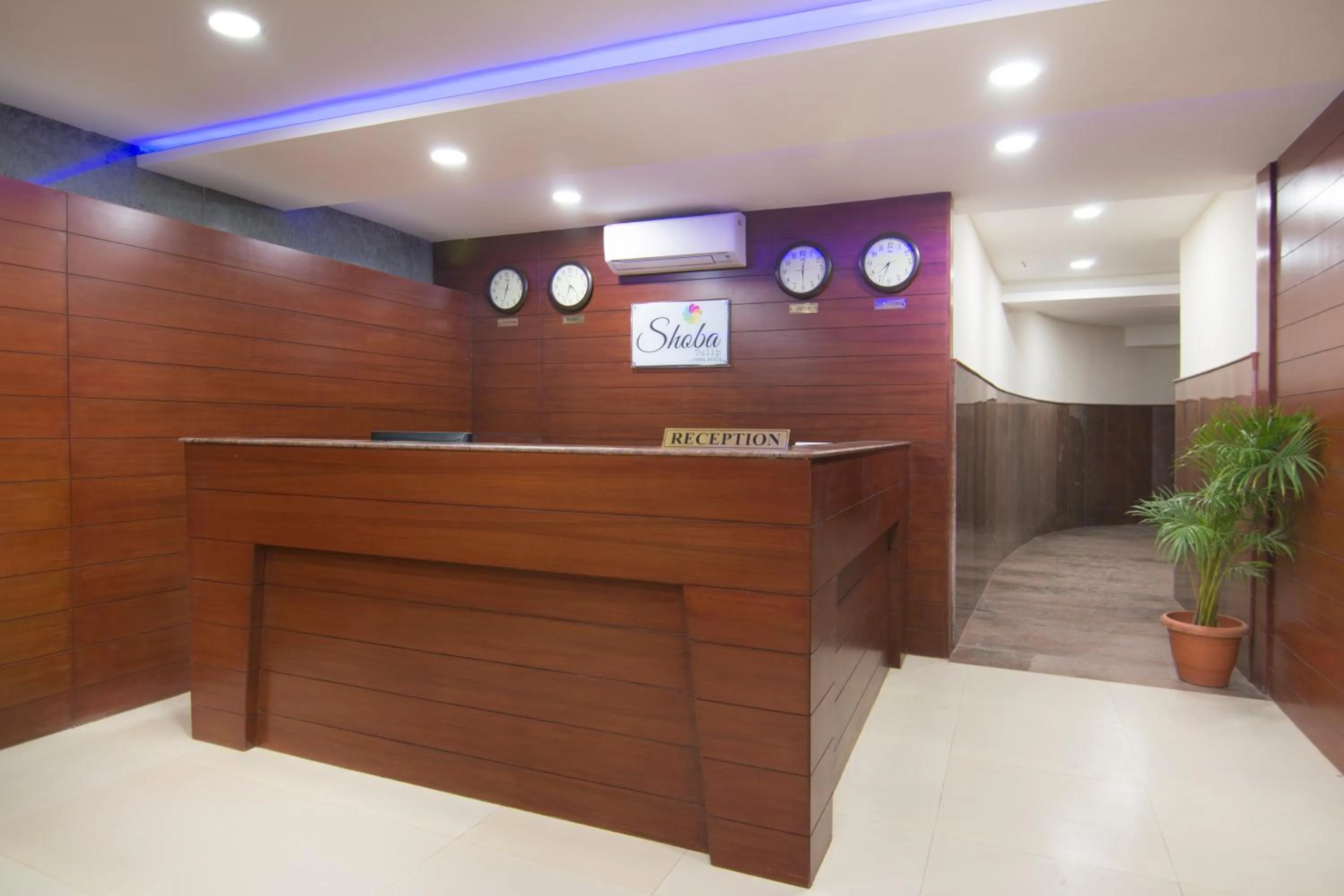 Lobby or reception in Shoba Tulip Hebbal