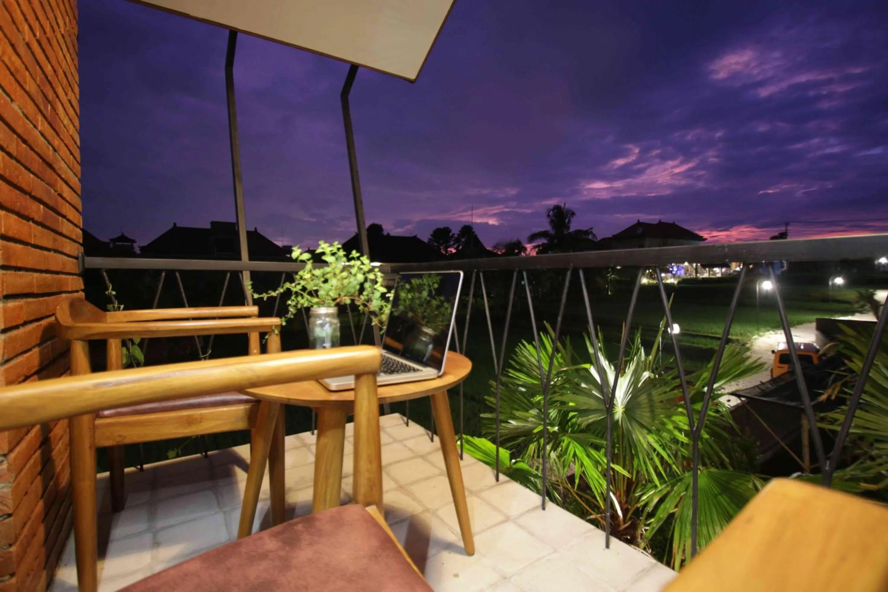 Balcony/Terrace in Kubu Tropis