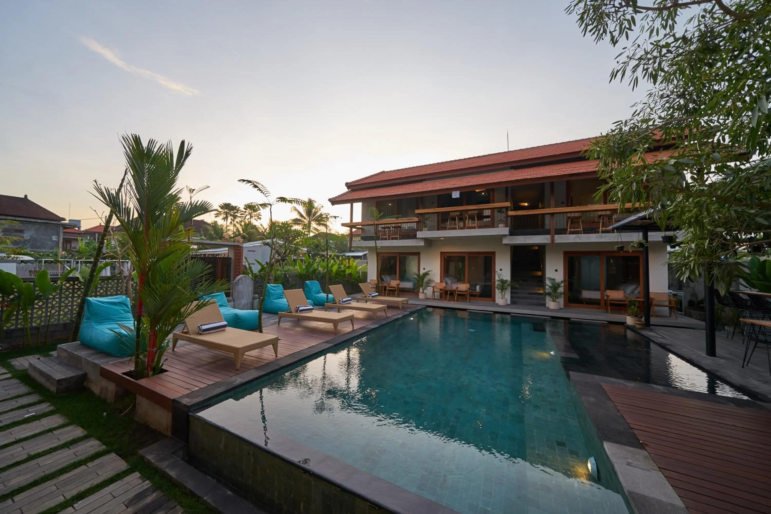 Swimming pool in Kubu Tropis