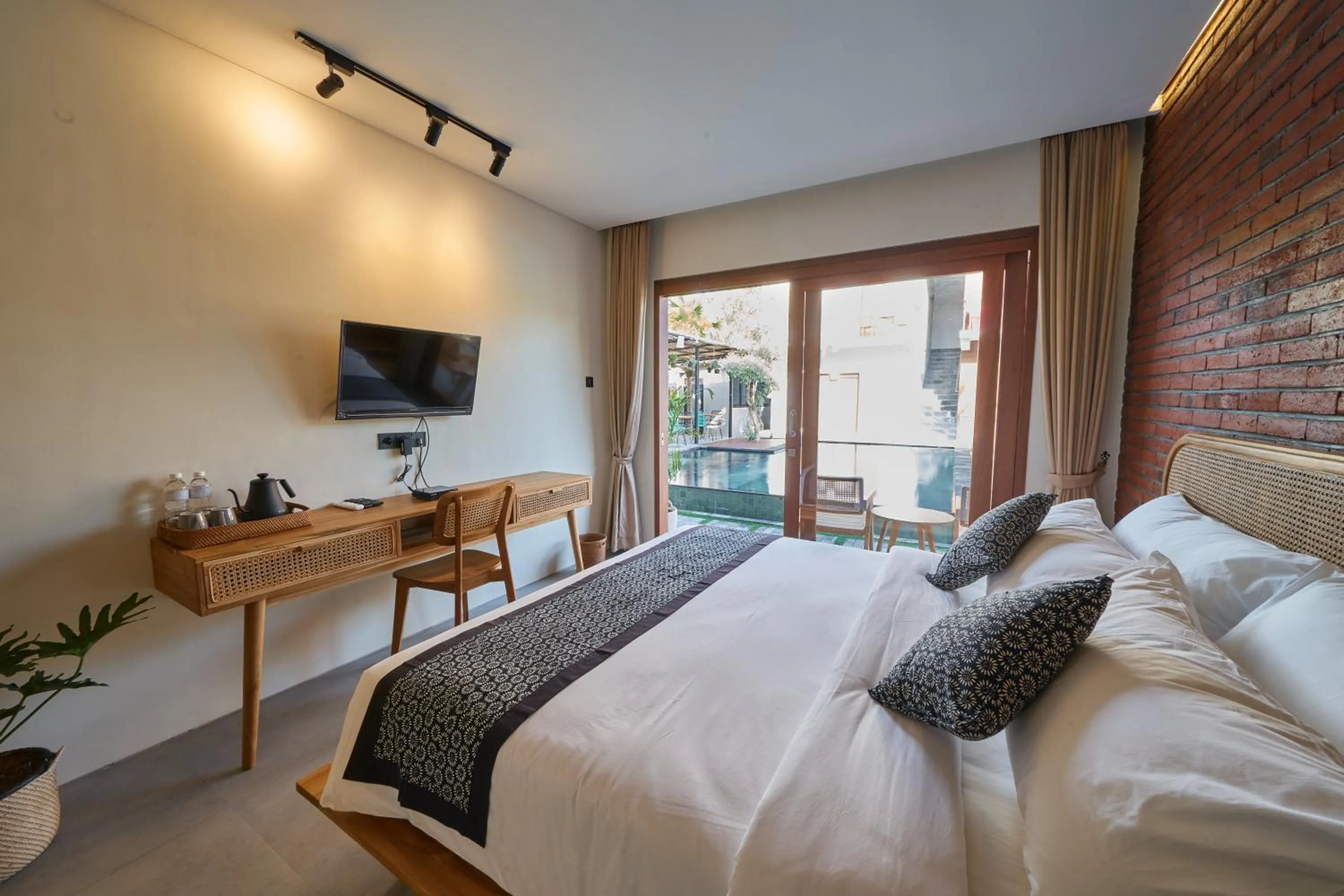 Photo of the whole room, Bed in Kubu Tropis