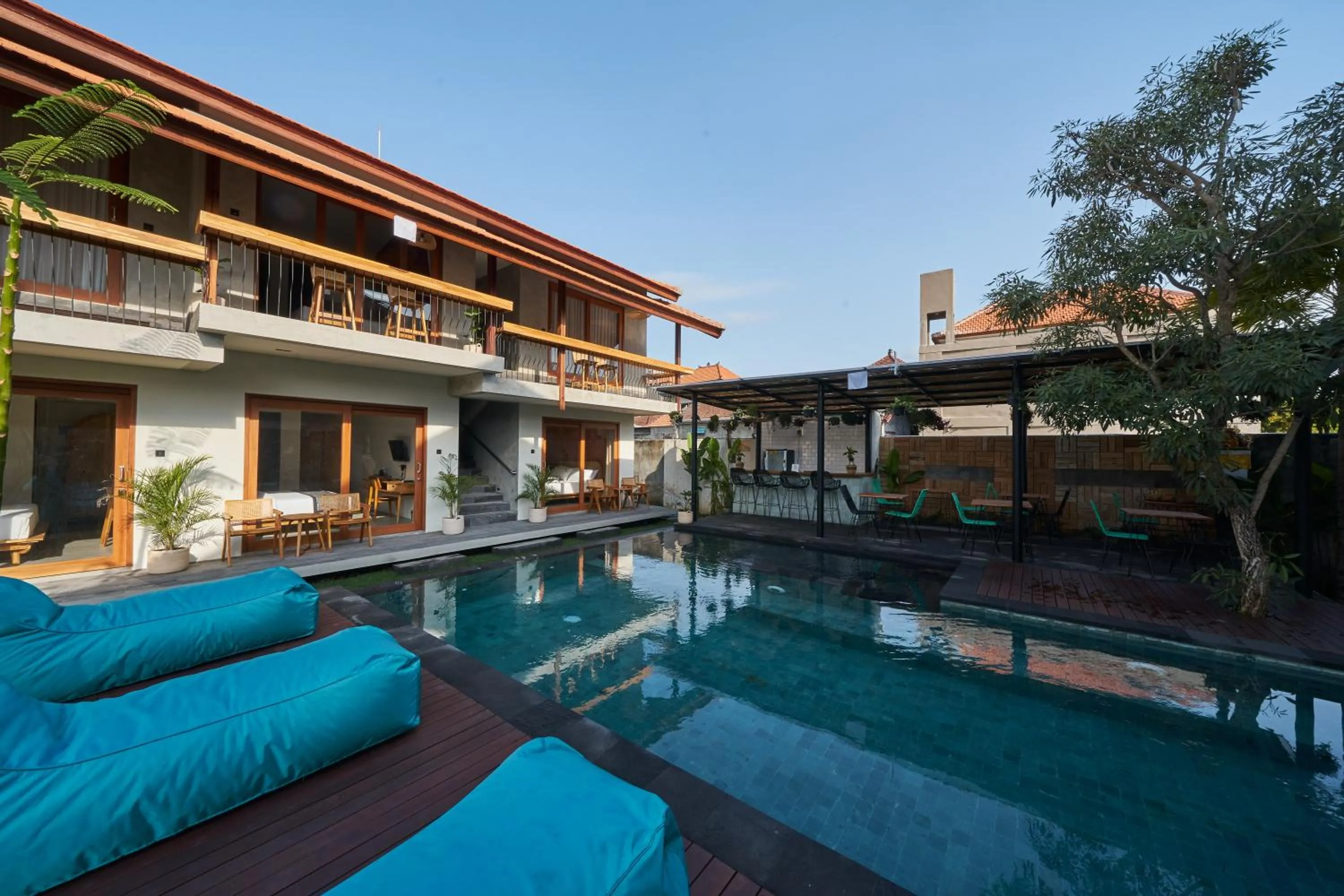 Pool view in Kubu Tropis