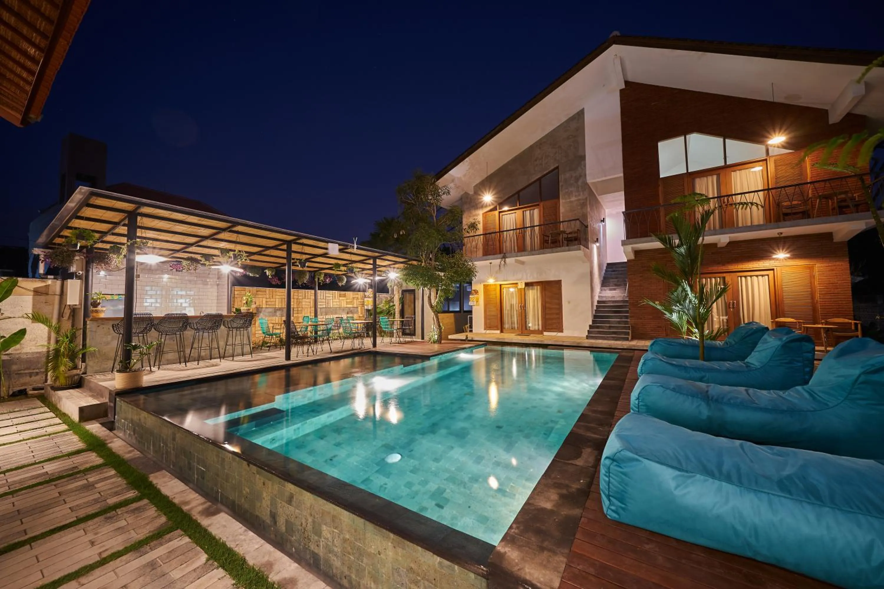 Pool view in Kubu Tropis