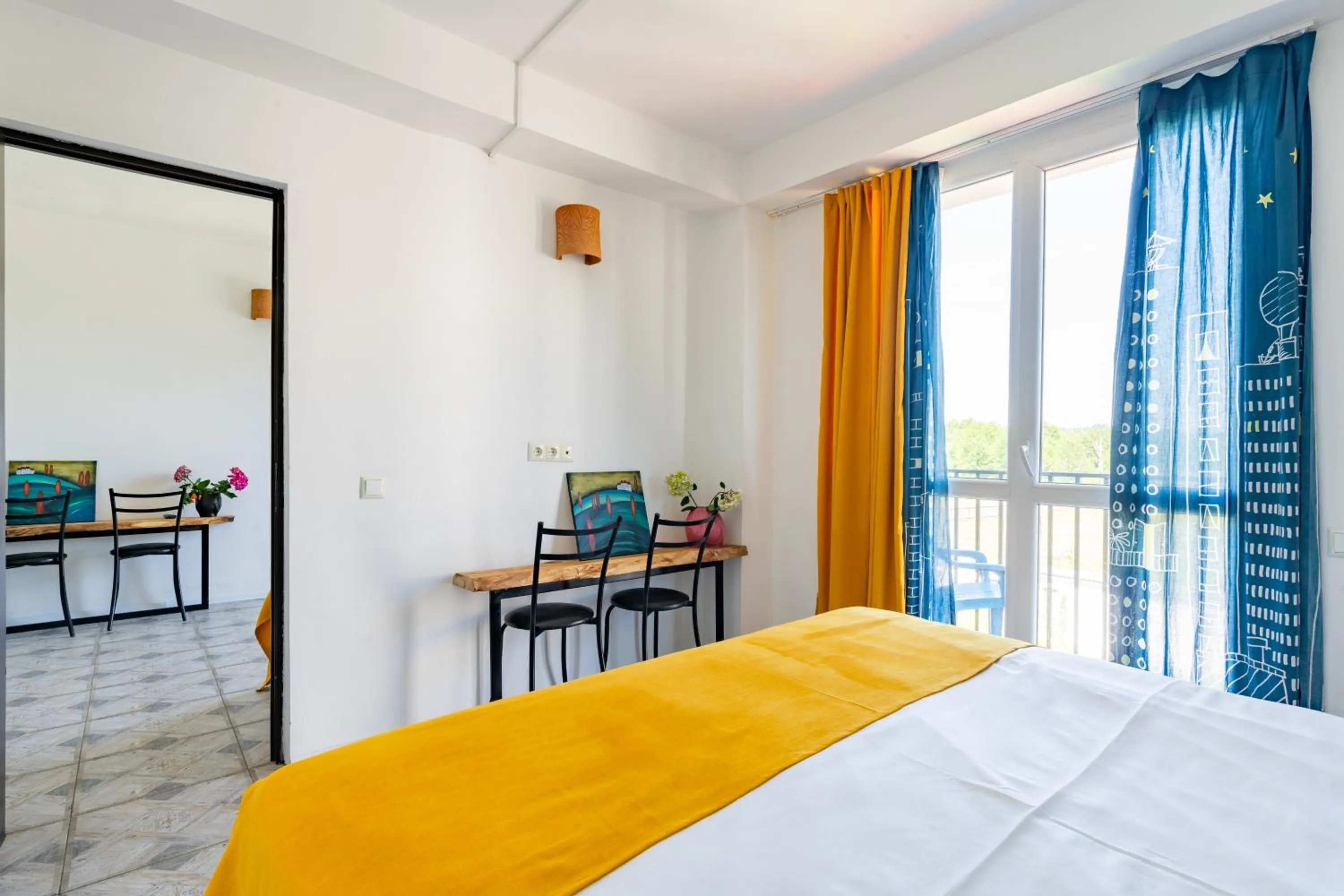 Bedroom, Bed in Simple Pleasures Shekvetili