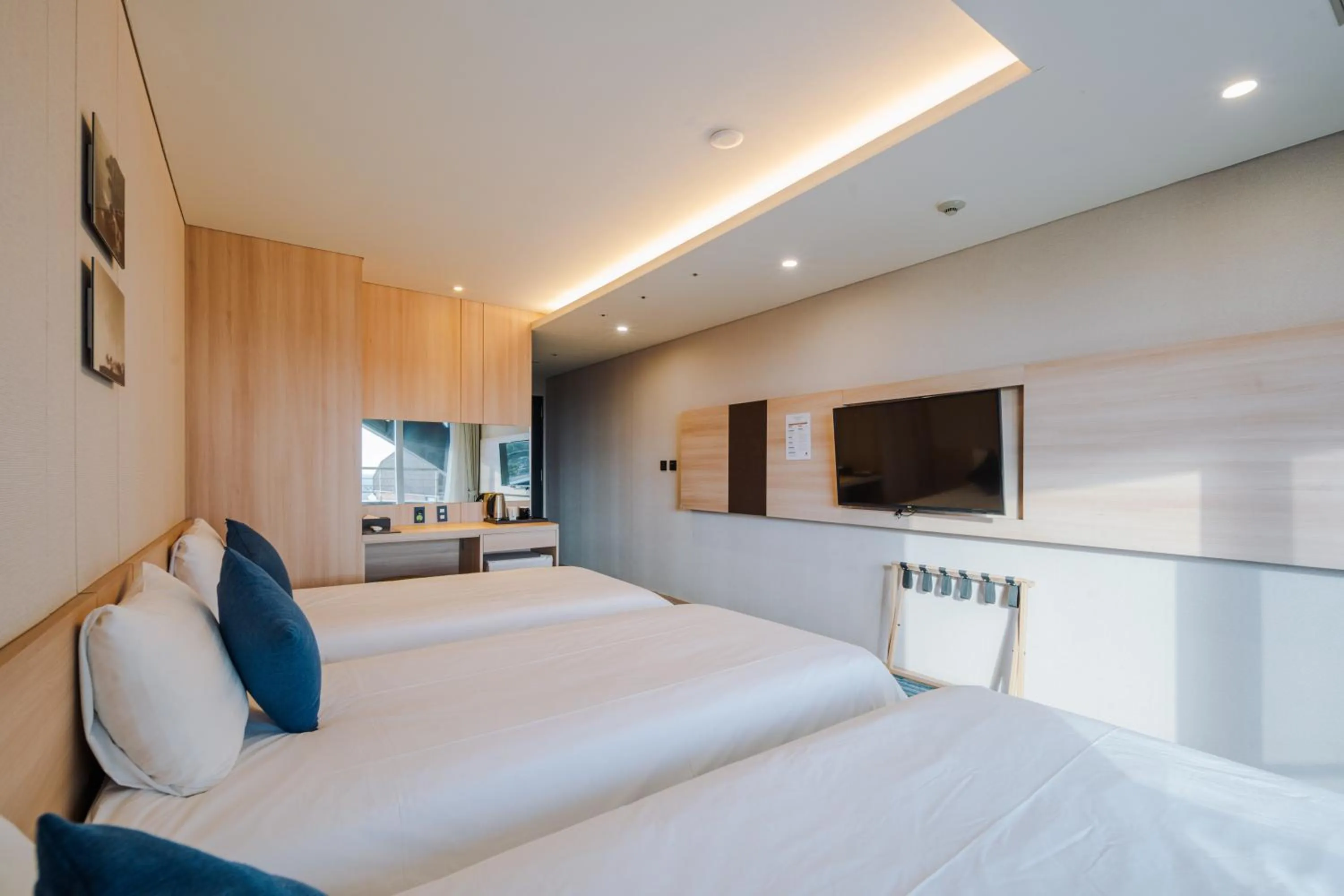 Bed in Hotel bridge Seogwipo