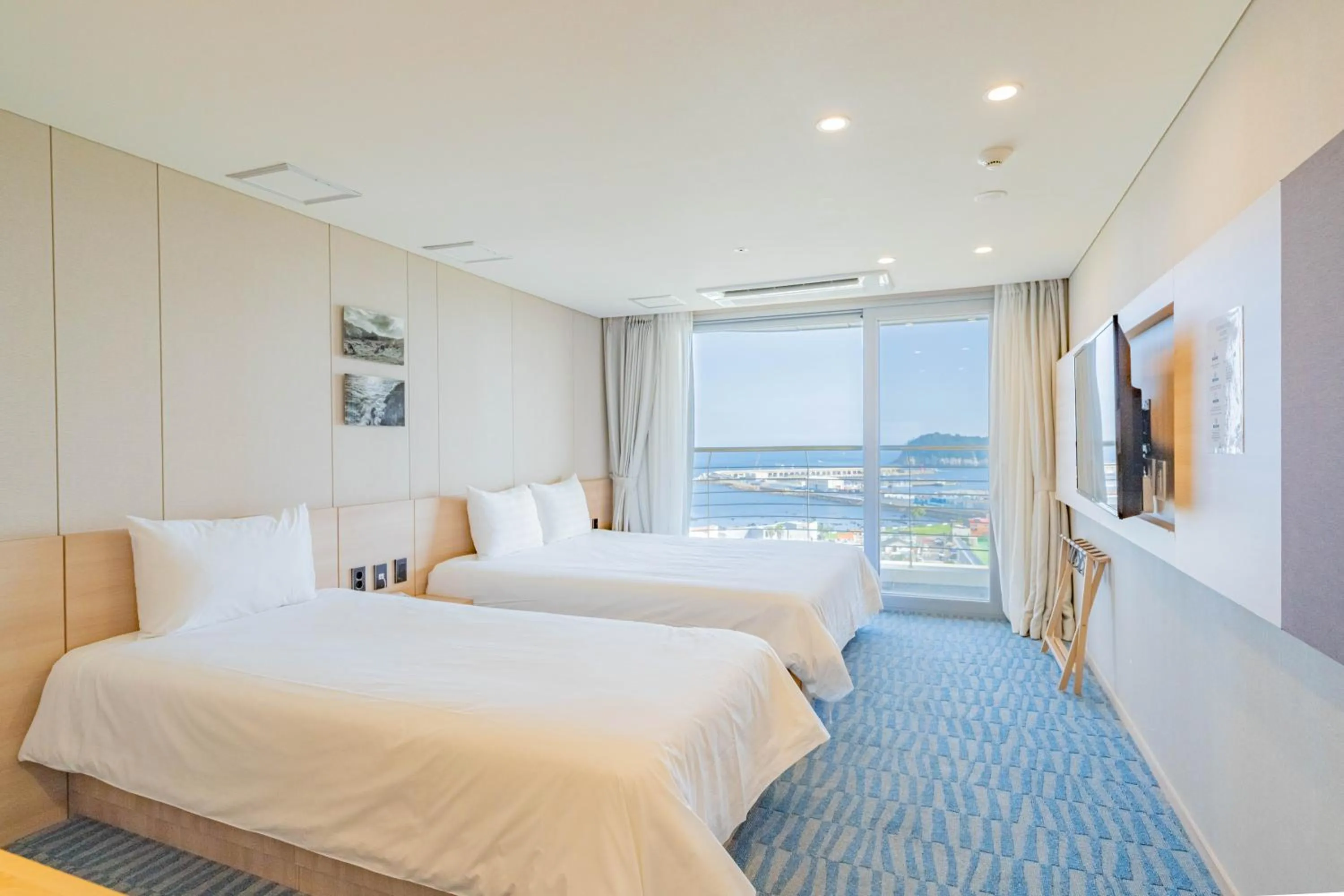 Bed in Hotel bridge Seogwipo