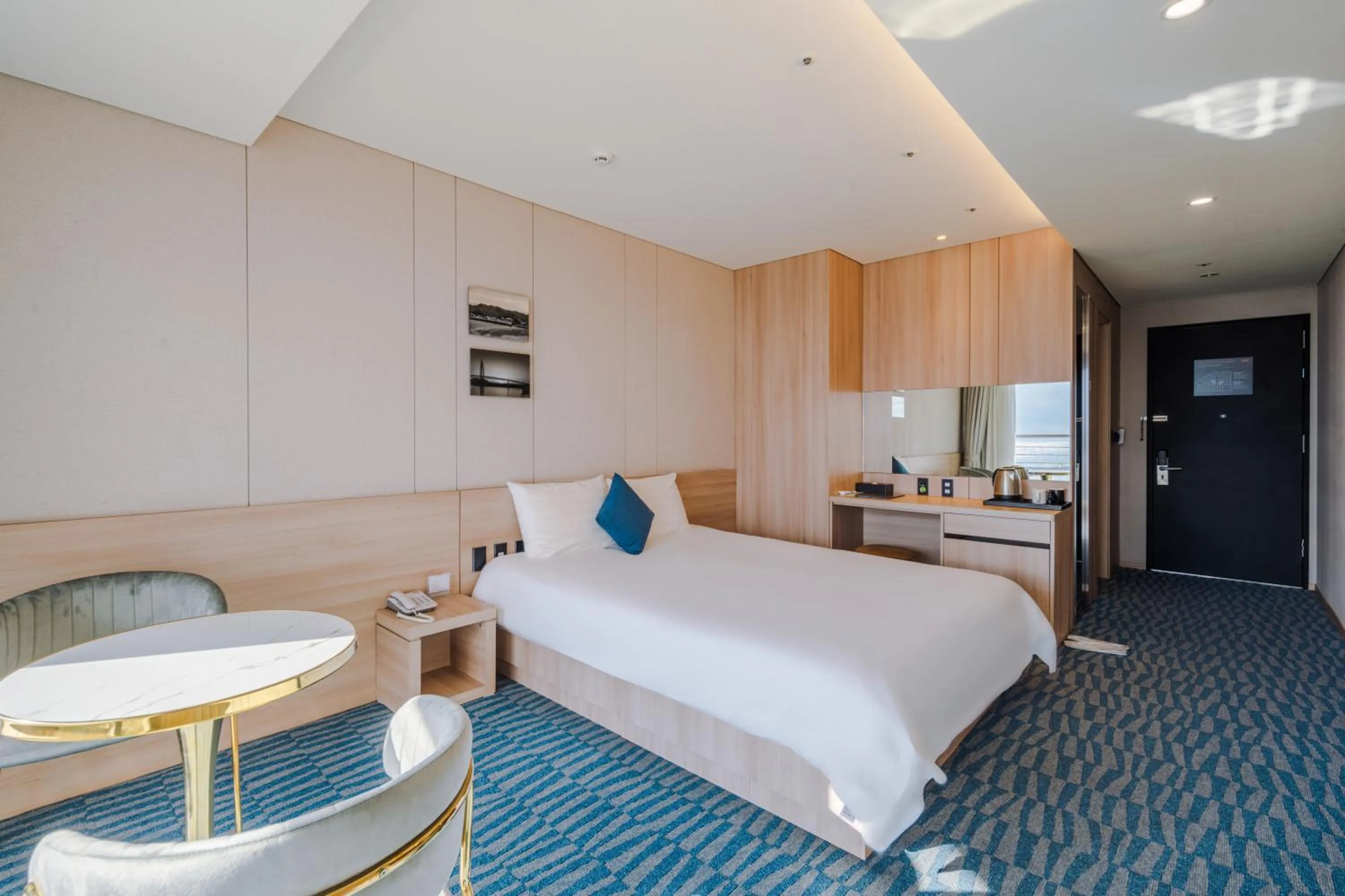 Bed in Hotel bridge Seogwipo