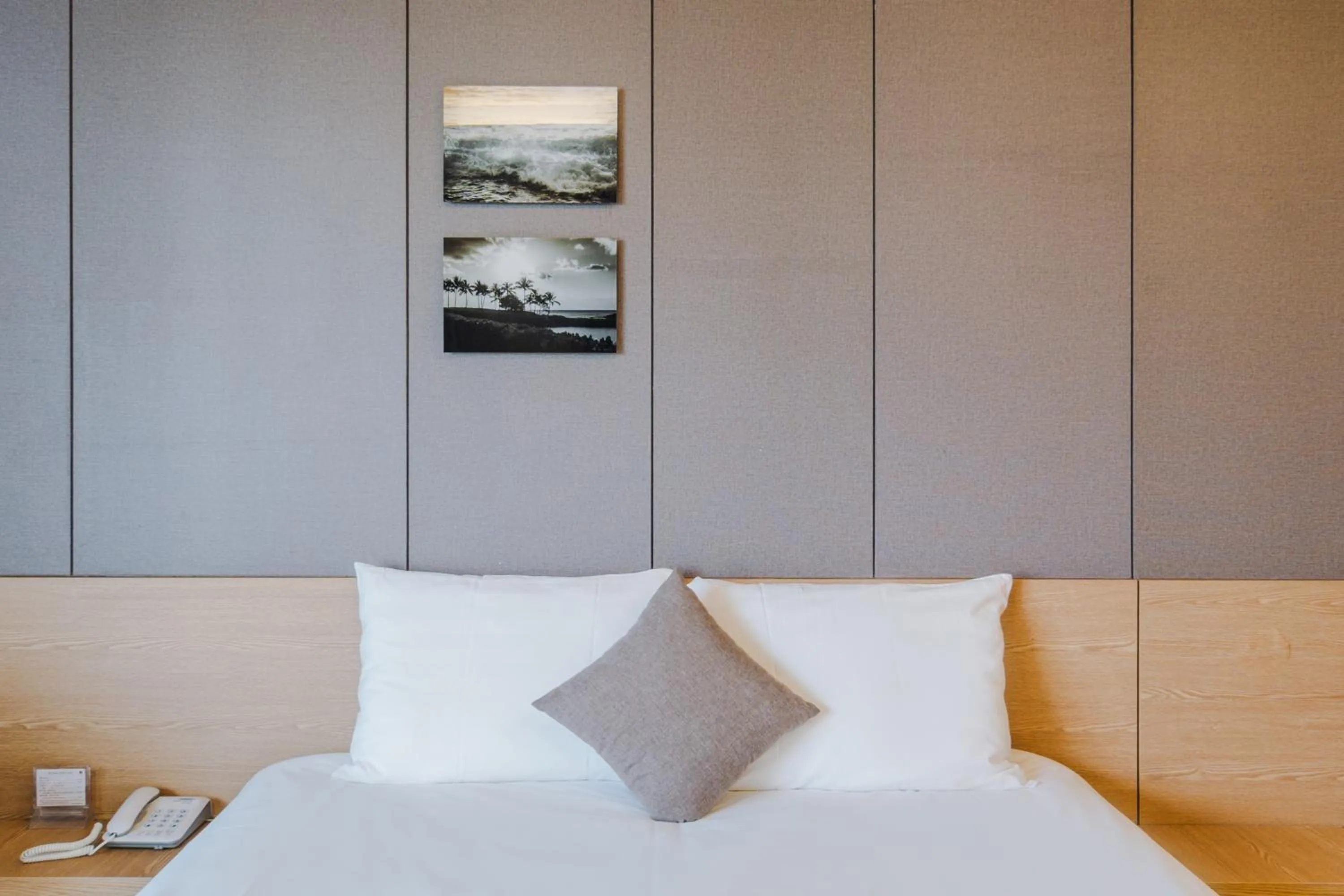 Bed in Hotel bridge Seogwipo