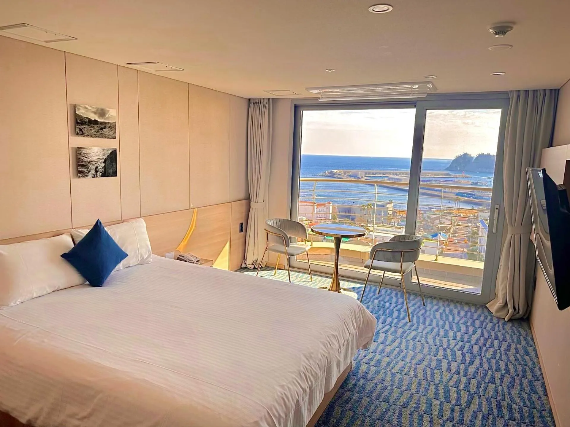 Bed in Hotel bridge Seogwipo