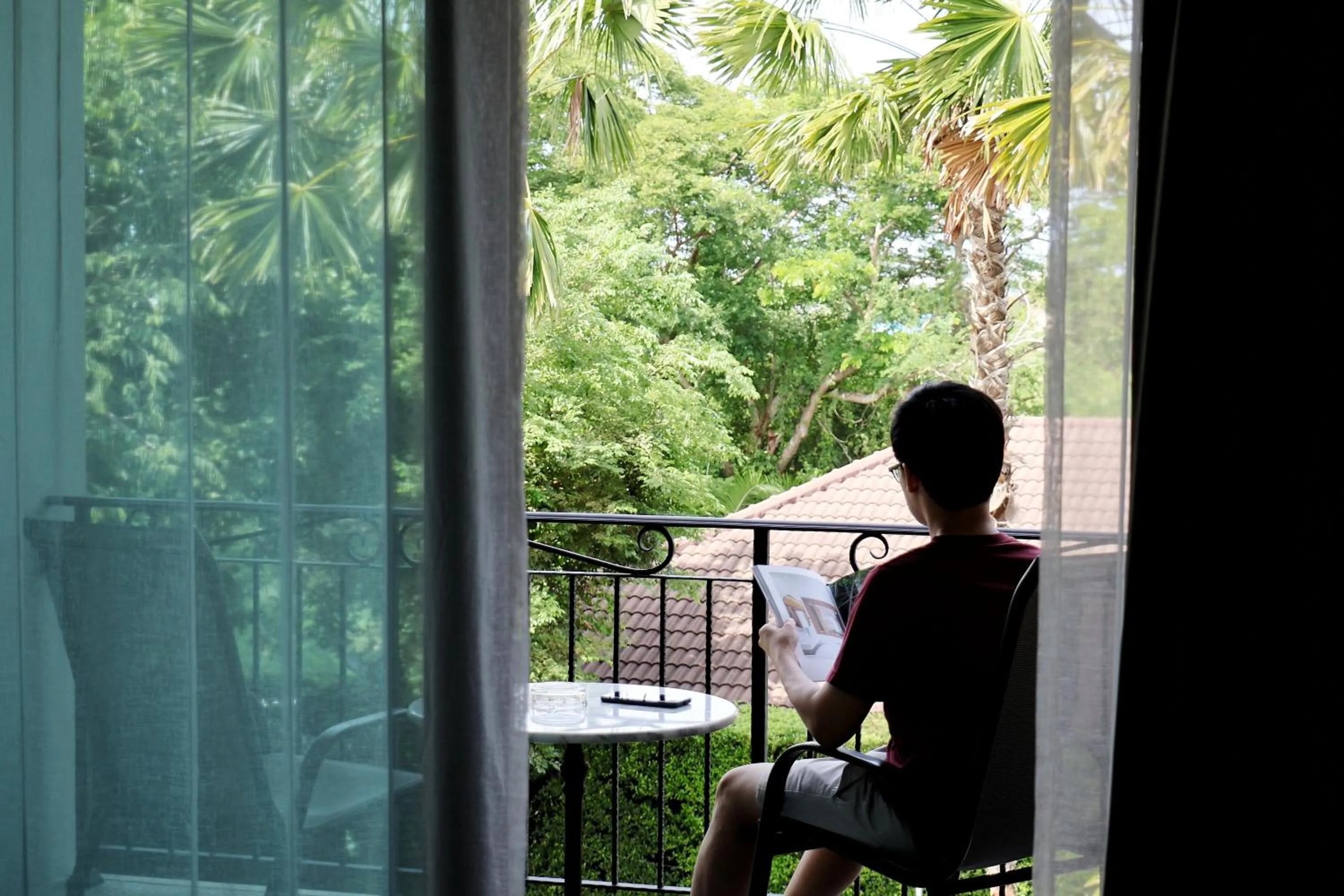 Balcony/Terrace in The Sala Pattaya - SHA Certified