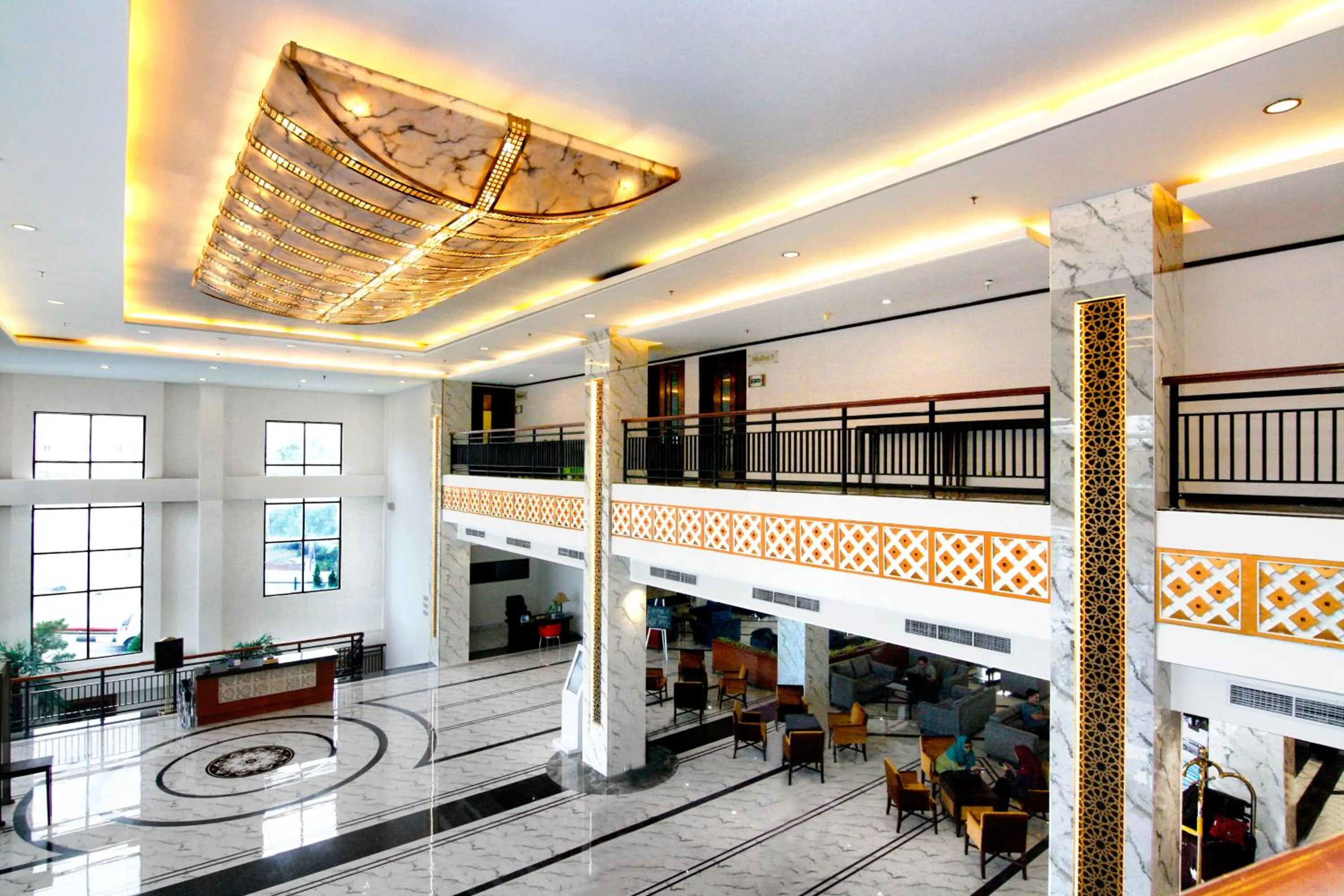 Lobby or reception in Hermes Palace Hotel Banda Aceh