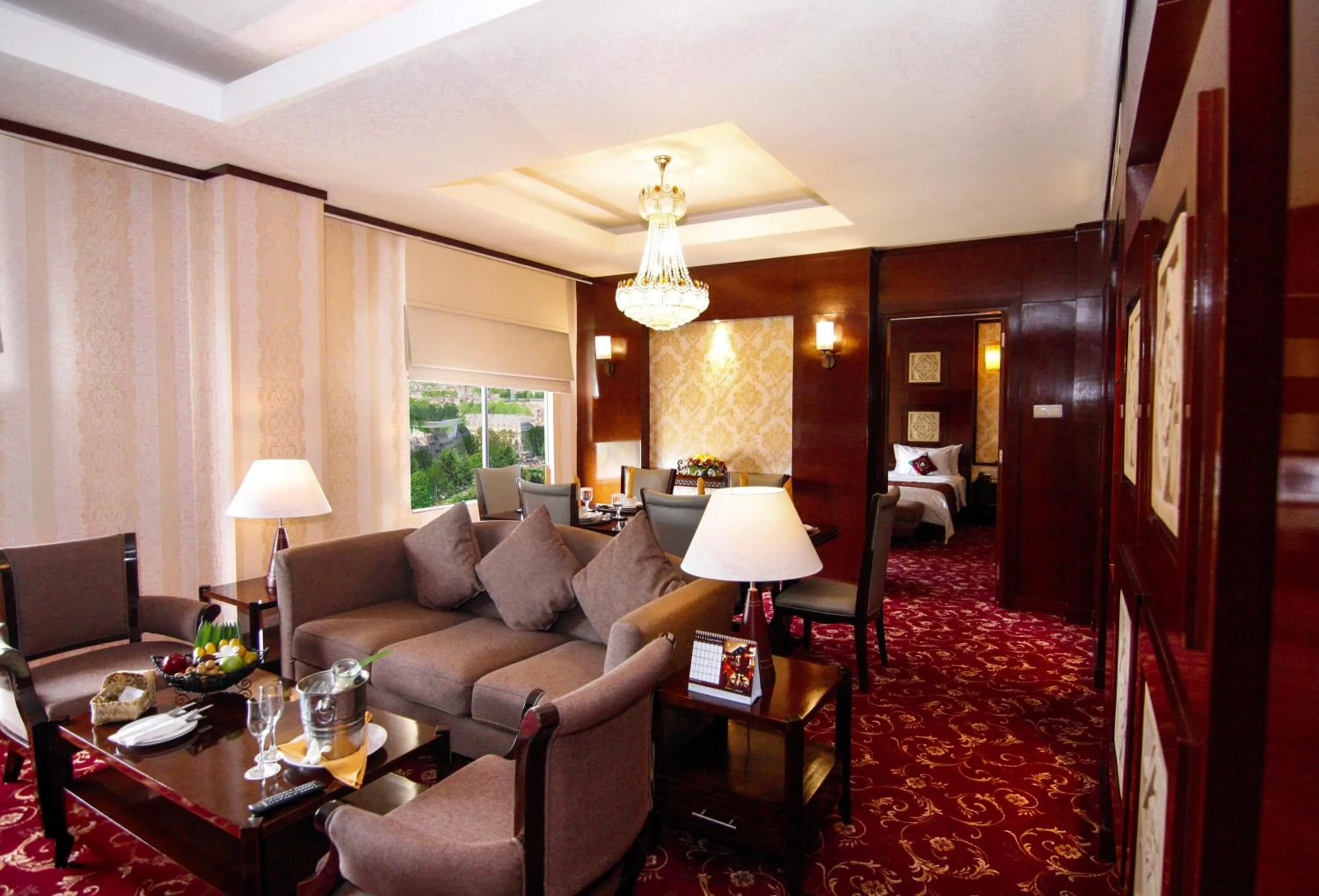 Living room in Hermes Palace Hotel Banda Aceh