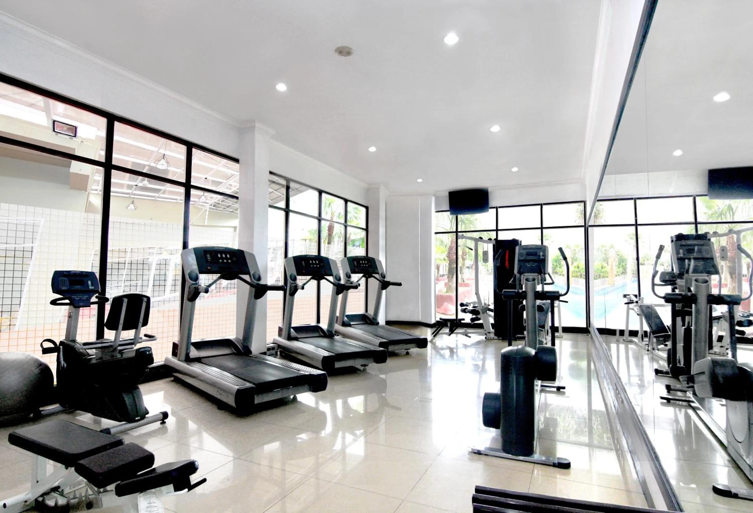 Fitness centre/facilities in Hermes Palace Hotel Banda Aceh