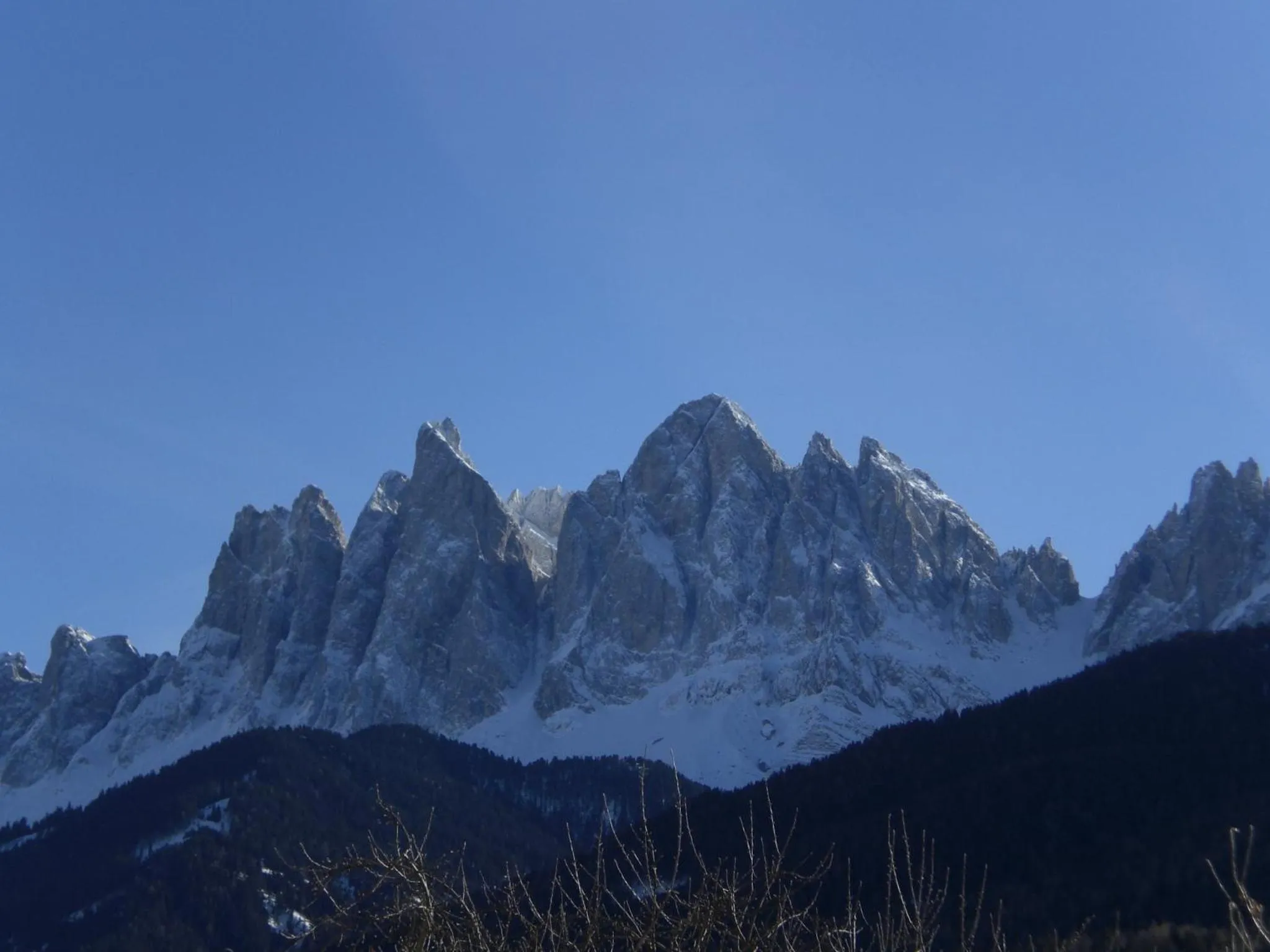 Mountain view in Hotel Gsoihof