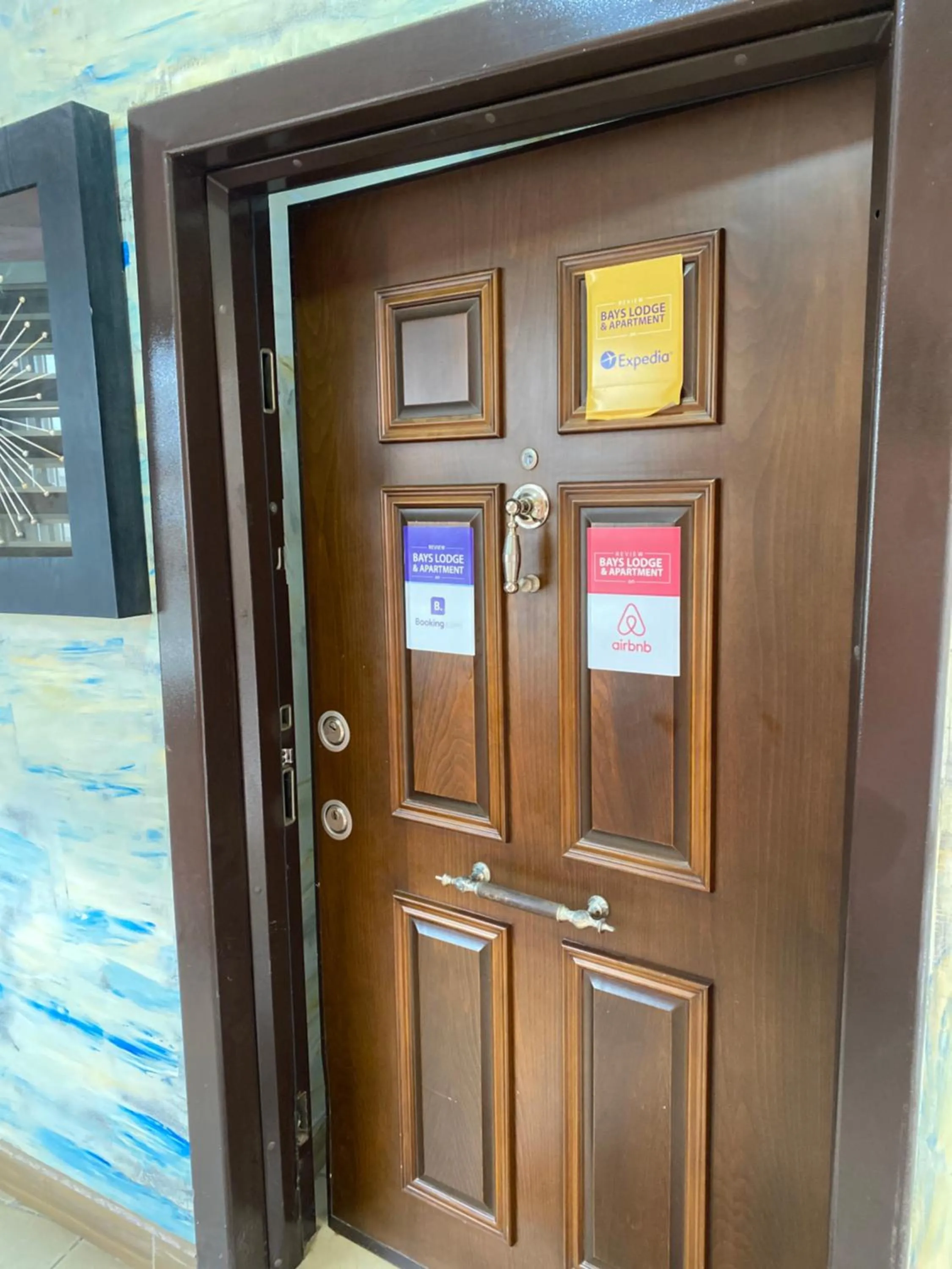 Facade/entrance in Bays Lodge, Accra