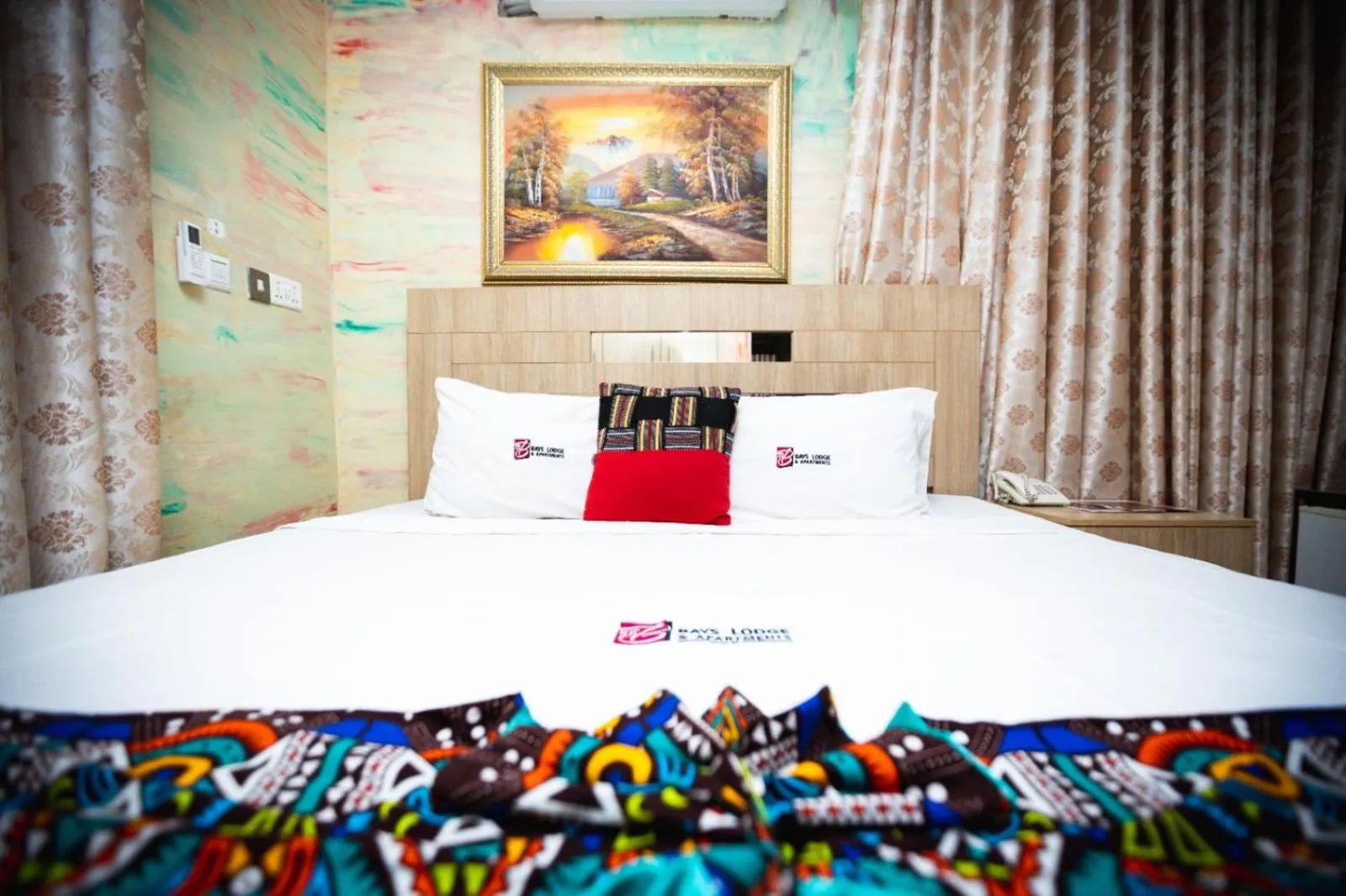 Bed in Bays Lodge, Accra