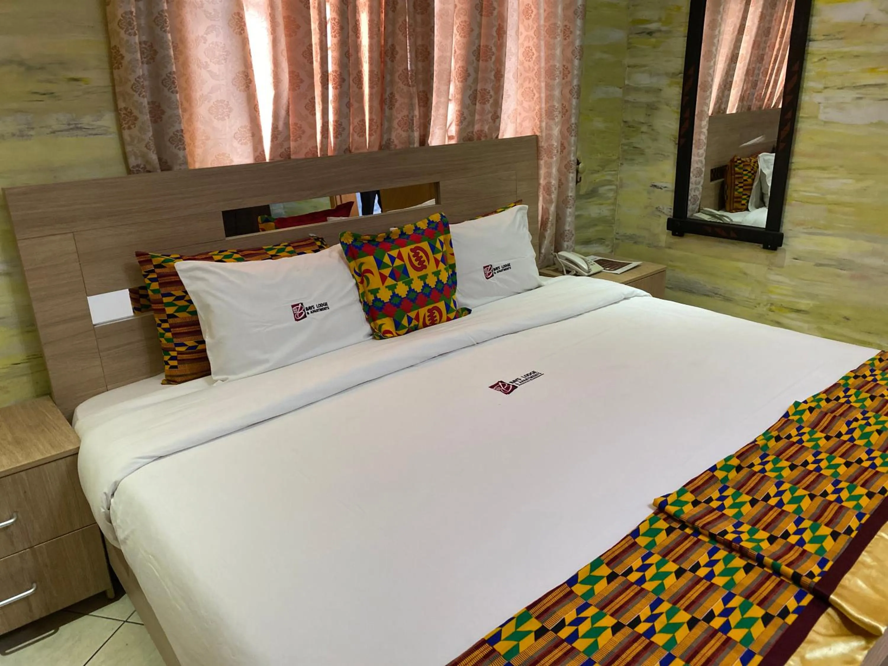 Bed in Bays Lodge, Accra