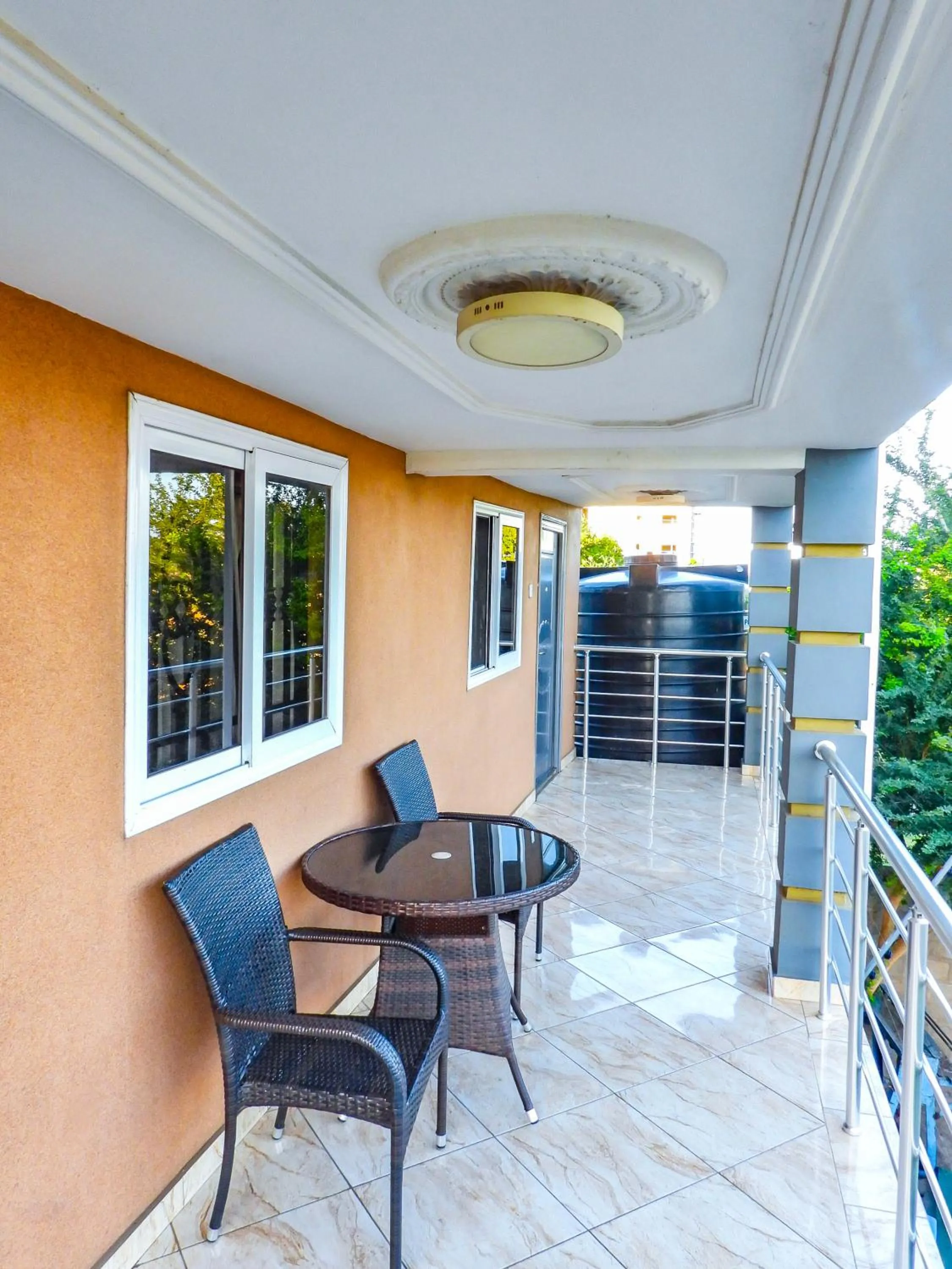 Patio in Bays Lodge, Accra