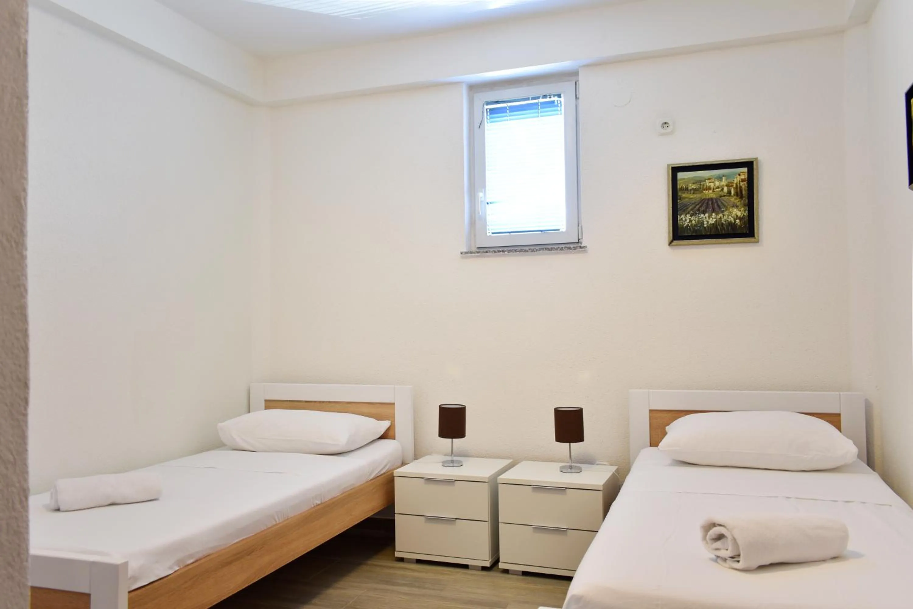 Bedroom, Bed in Villa Nico