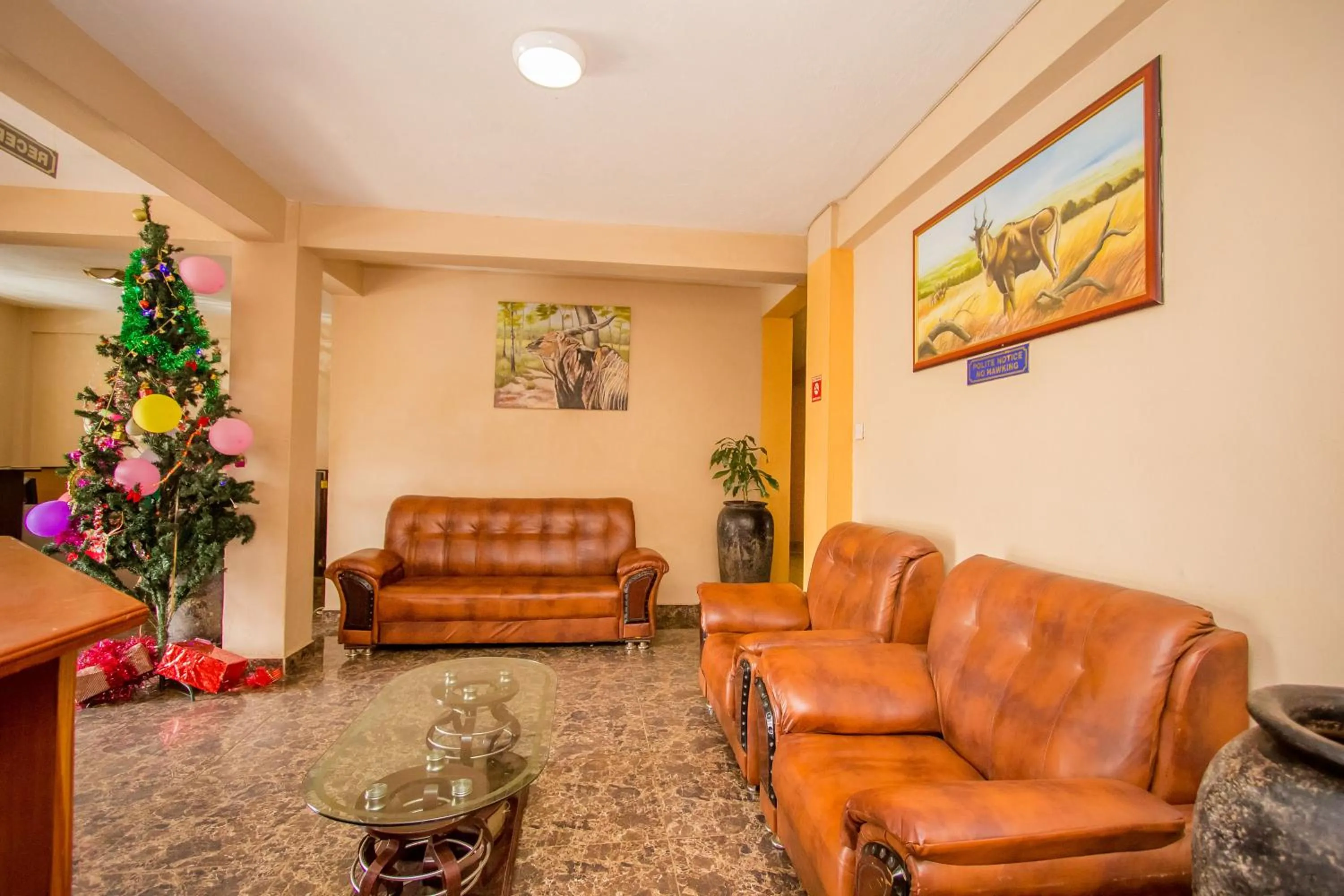 Lobby or reception in Eland Safari Hotel Nyeri