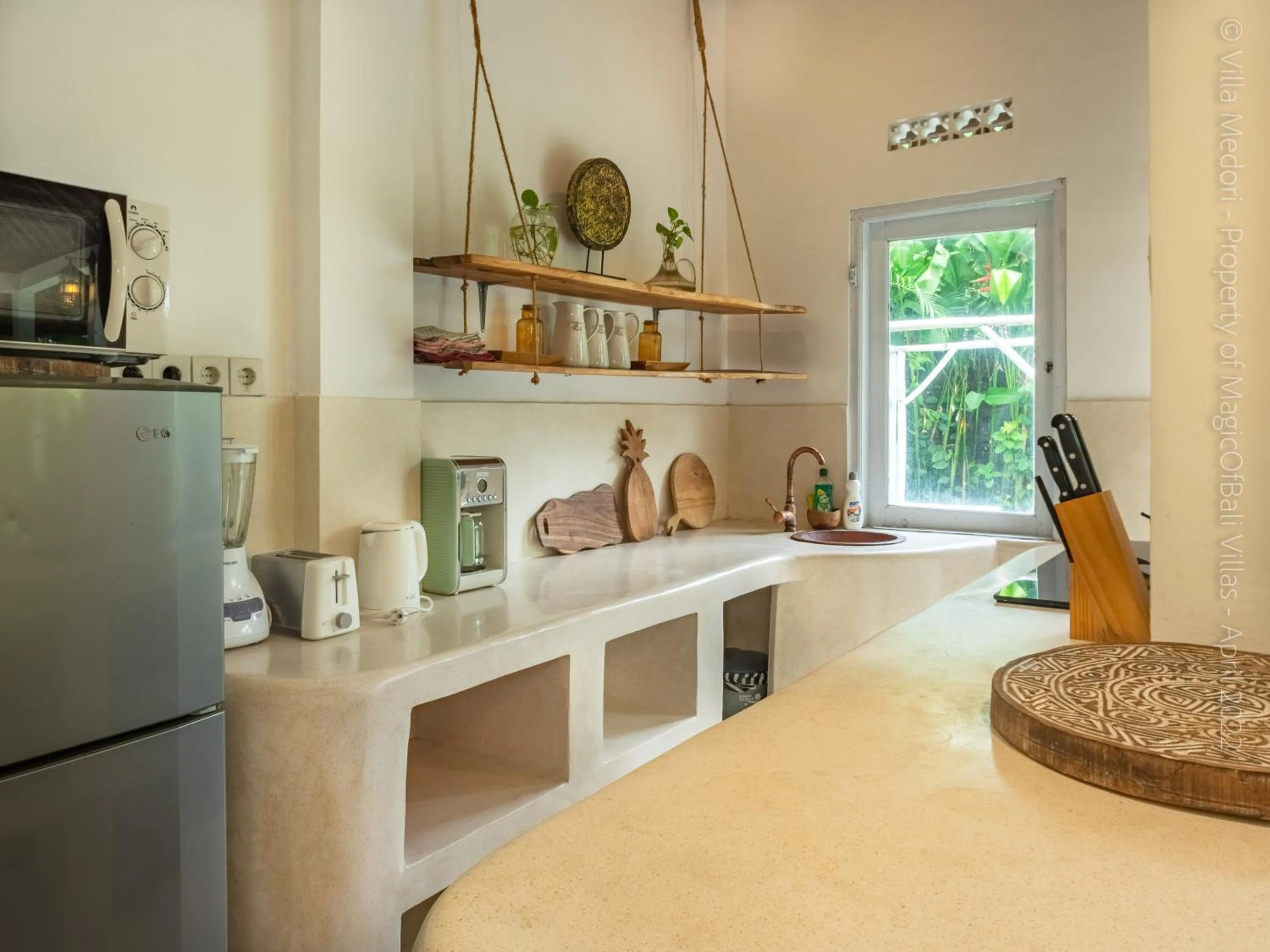 Kitchen or kitchenette in Medori Villa Seminyak