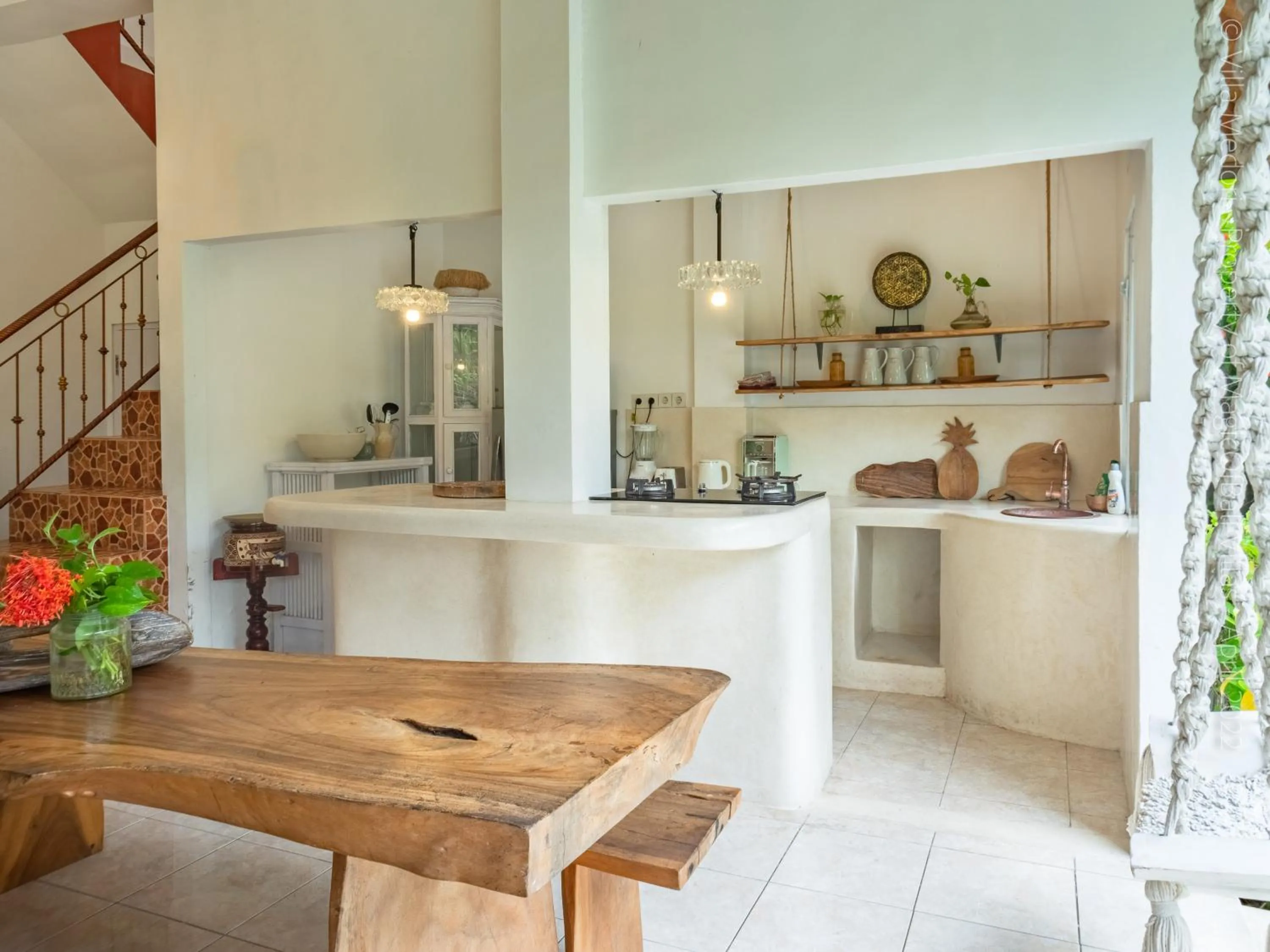 Kitchen or kitchenette in Medori Villa Seminyak
