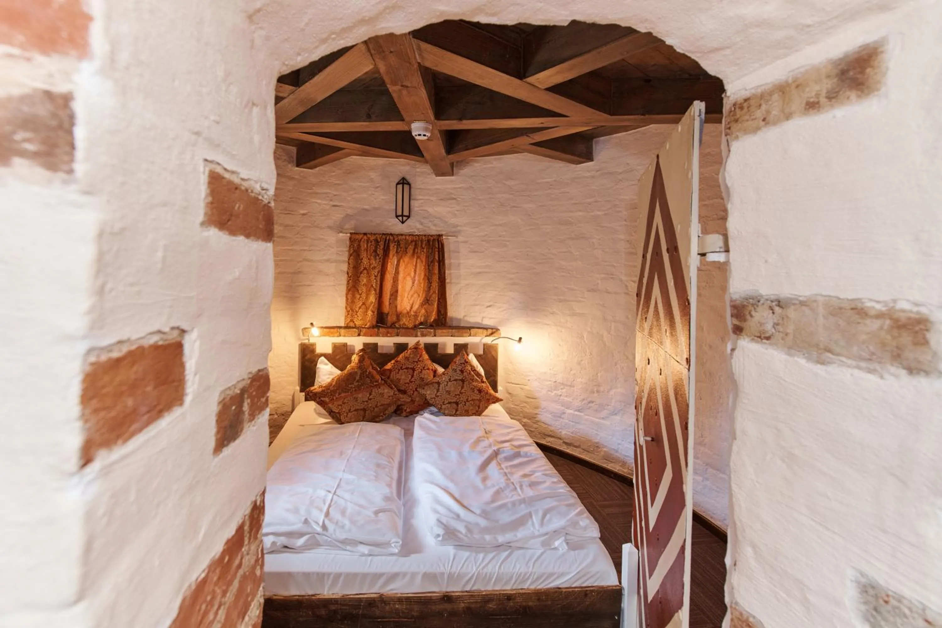 Bed in Schlosshotel Neufahrn