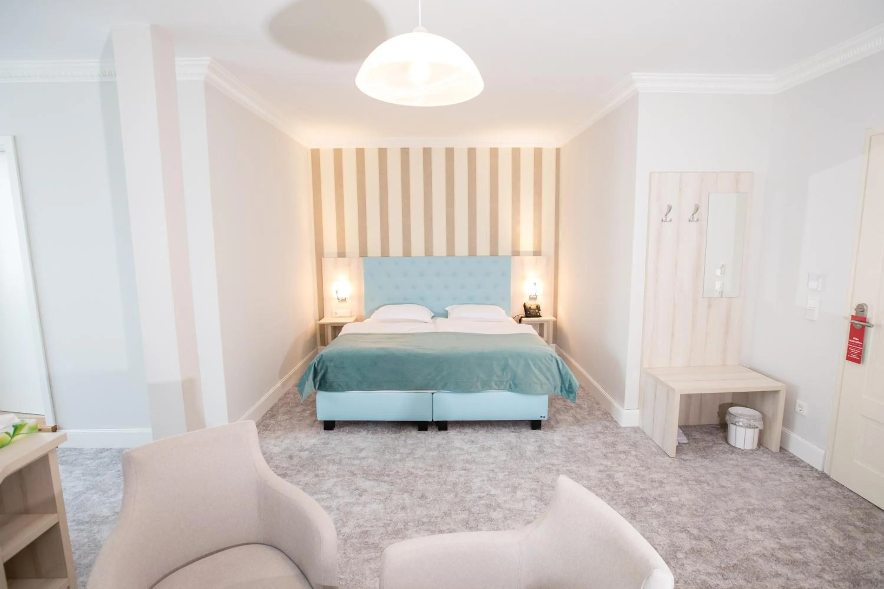 Bed in Hotel Amts-Apotheke