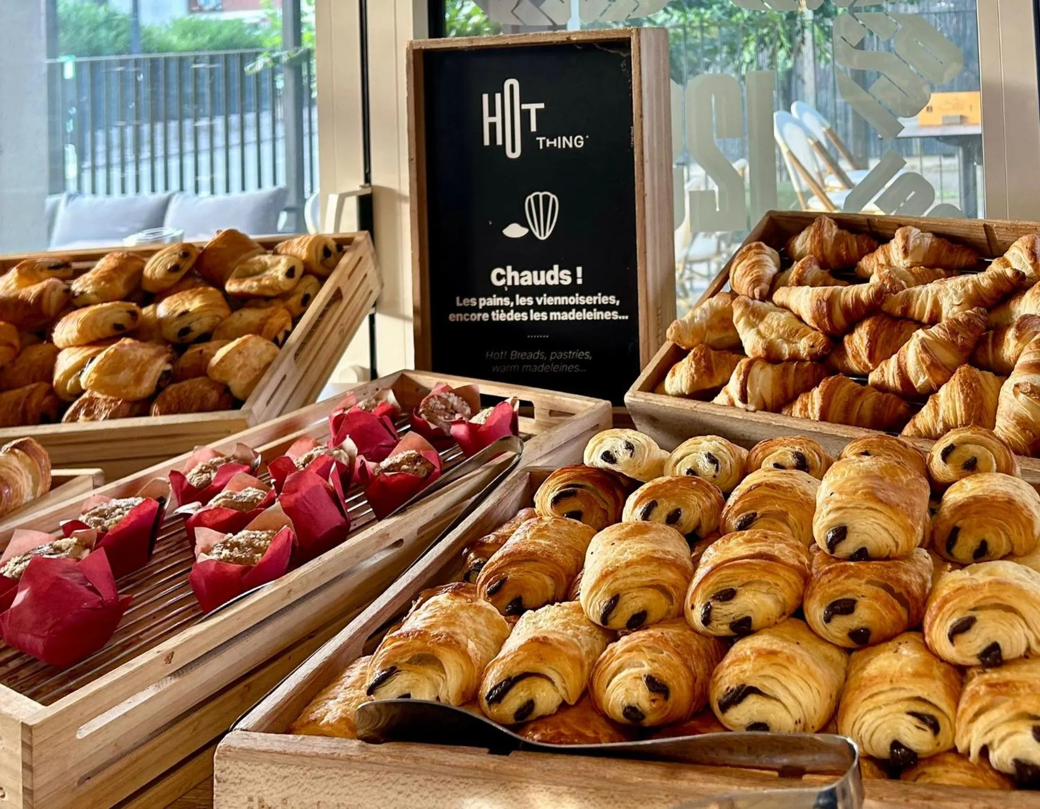 Buffet breakfast in ibis Le Havre Centre