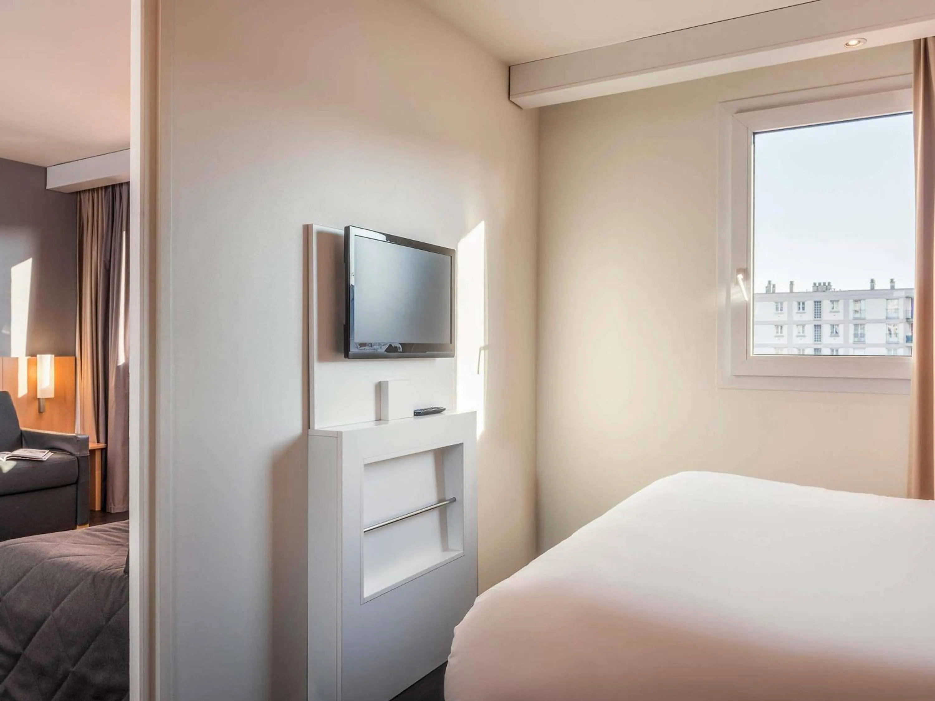 Bedroom, Bed in ibis Le Havre Centre