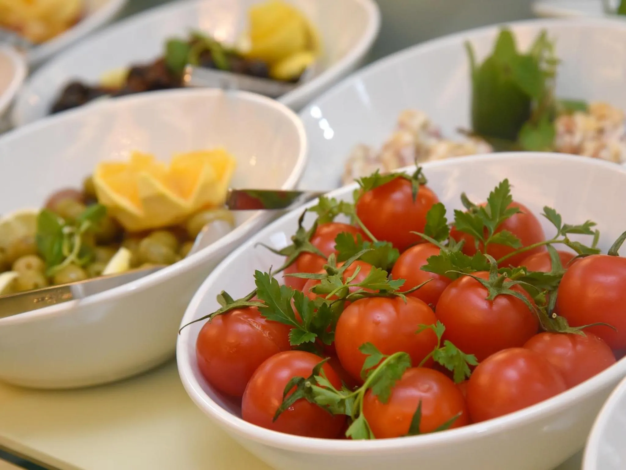Buffet breakfast in İstasyon Hotel