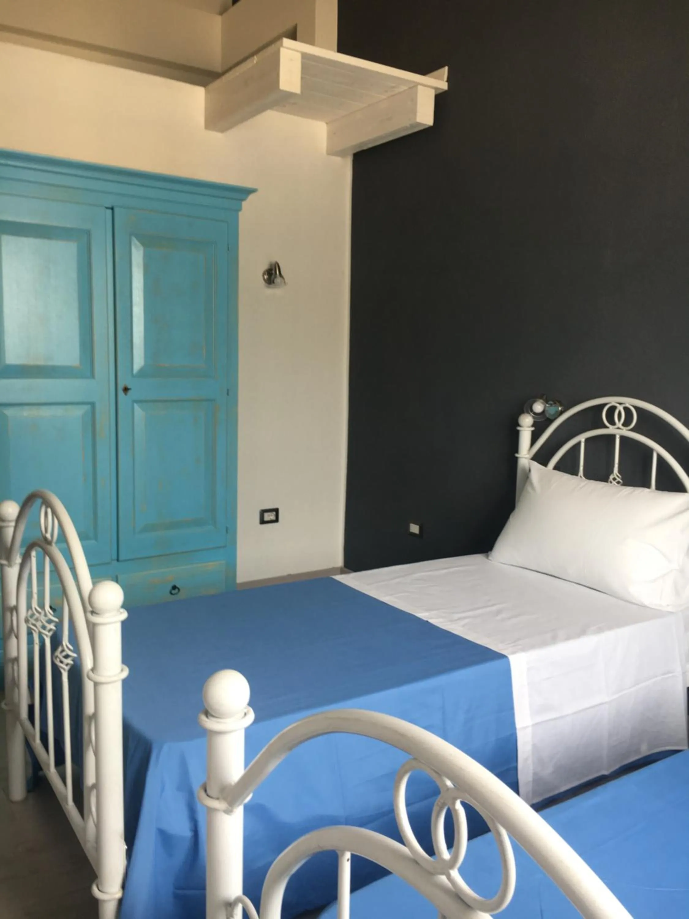 Bed in AGRIB&B Il Pomo d'oro