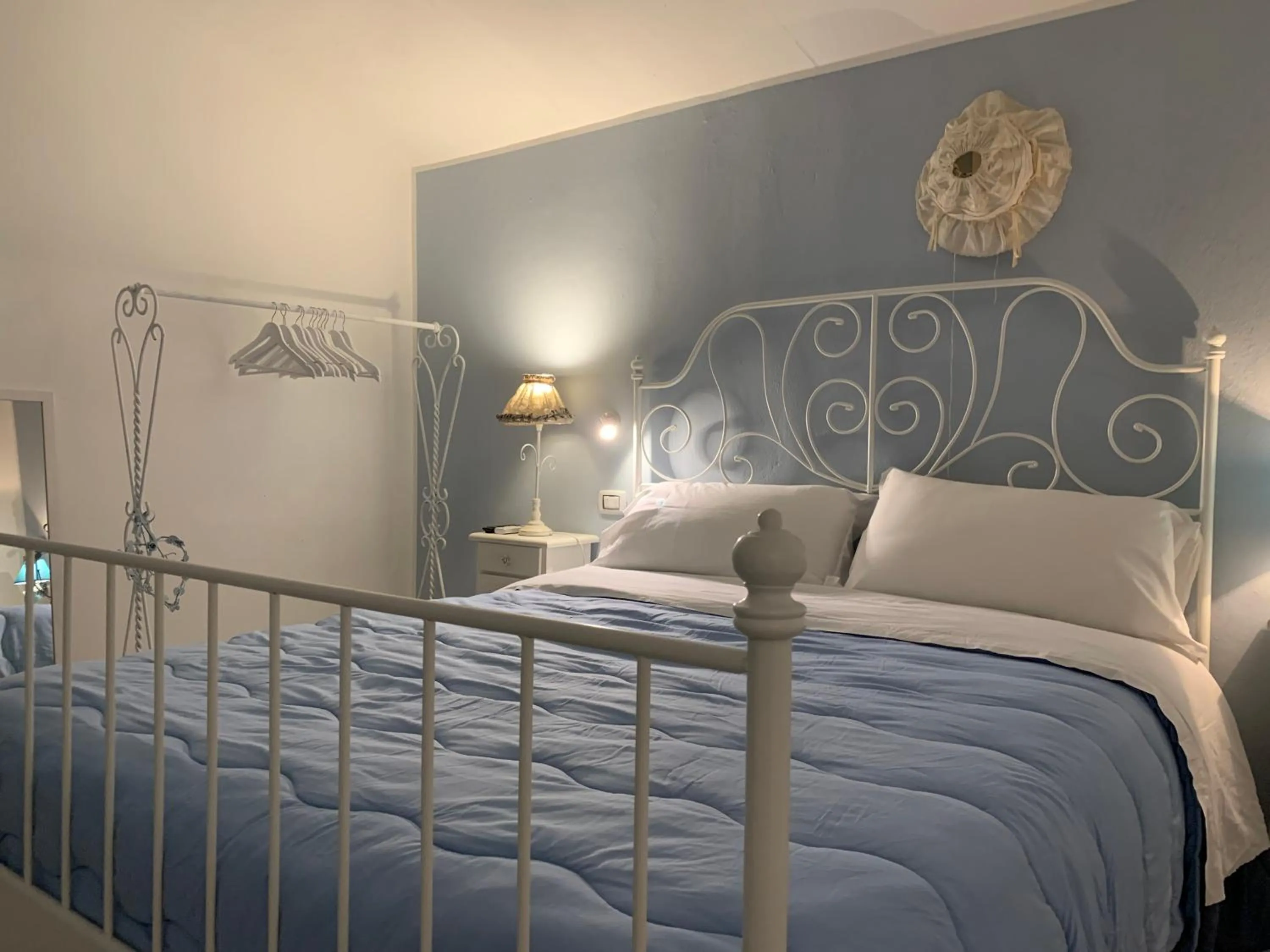 Bed in AGRIB&B Il Pomo d'oro