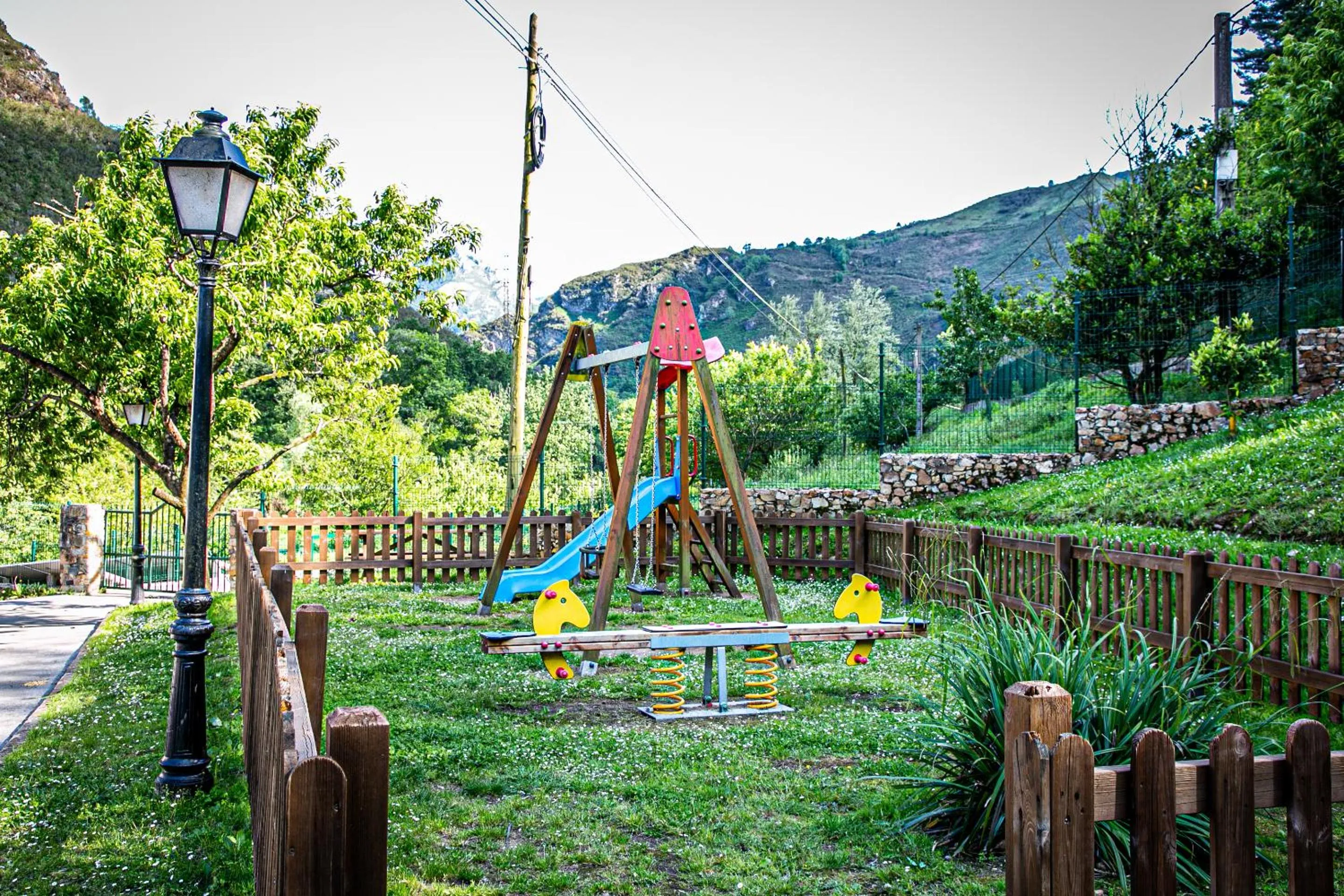 Children play ground in La Casona de Rey