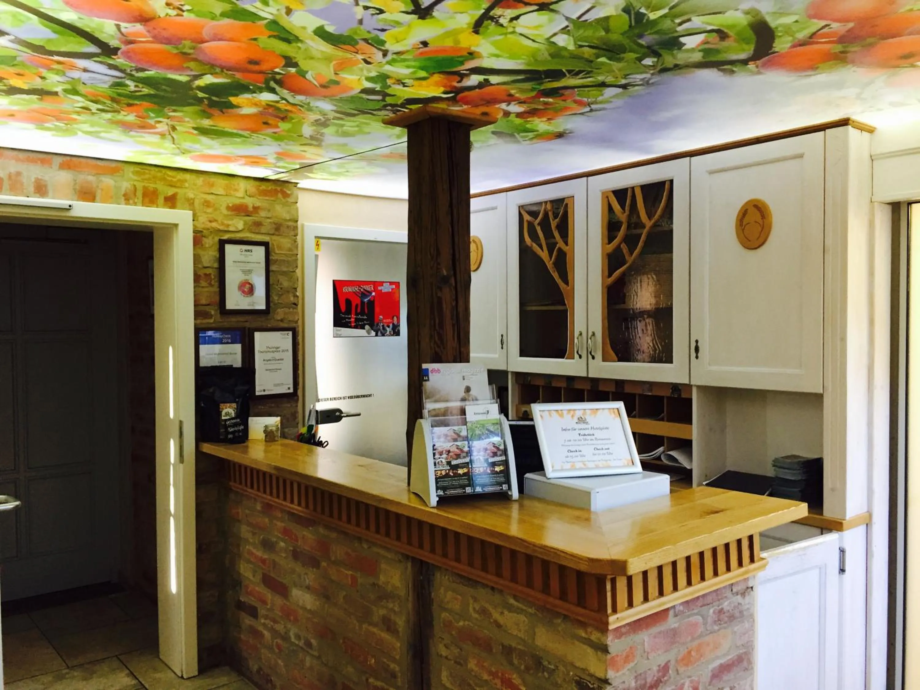 Lobby or reception in Hotel Restaurant Mühlenhof Bosse