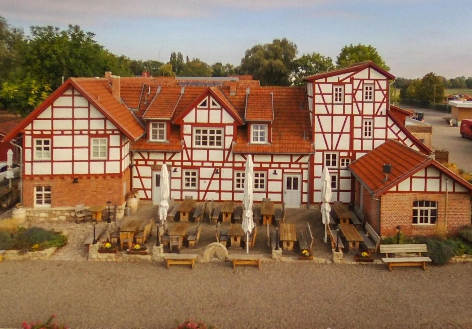 Property building in Hotel Restaurant Mühlenhof Bosse
