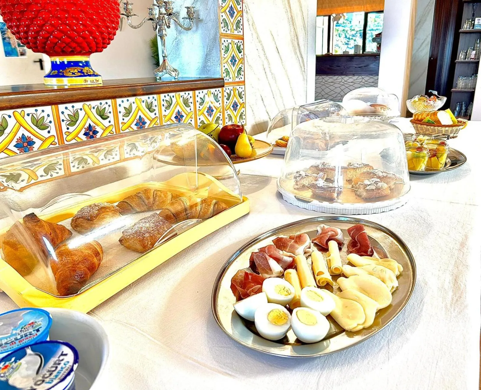 Buffet breakfast in La Collina sul Mare