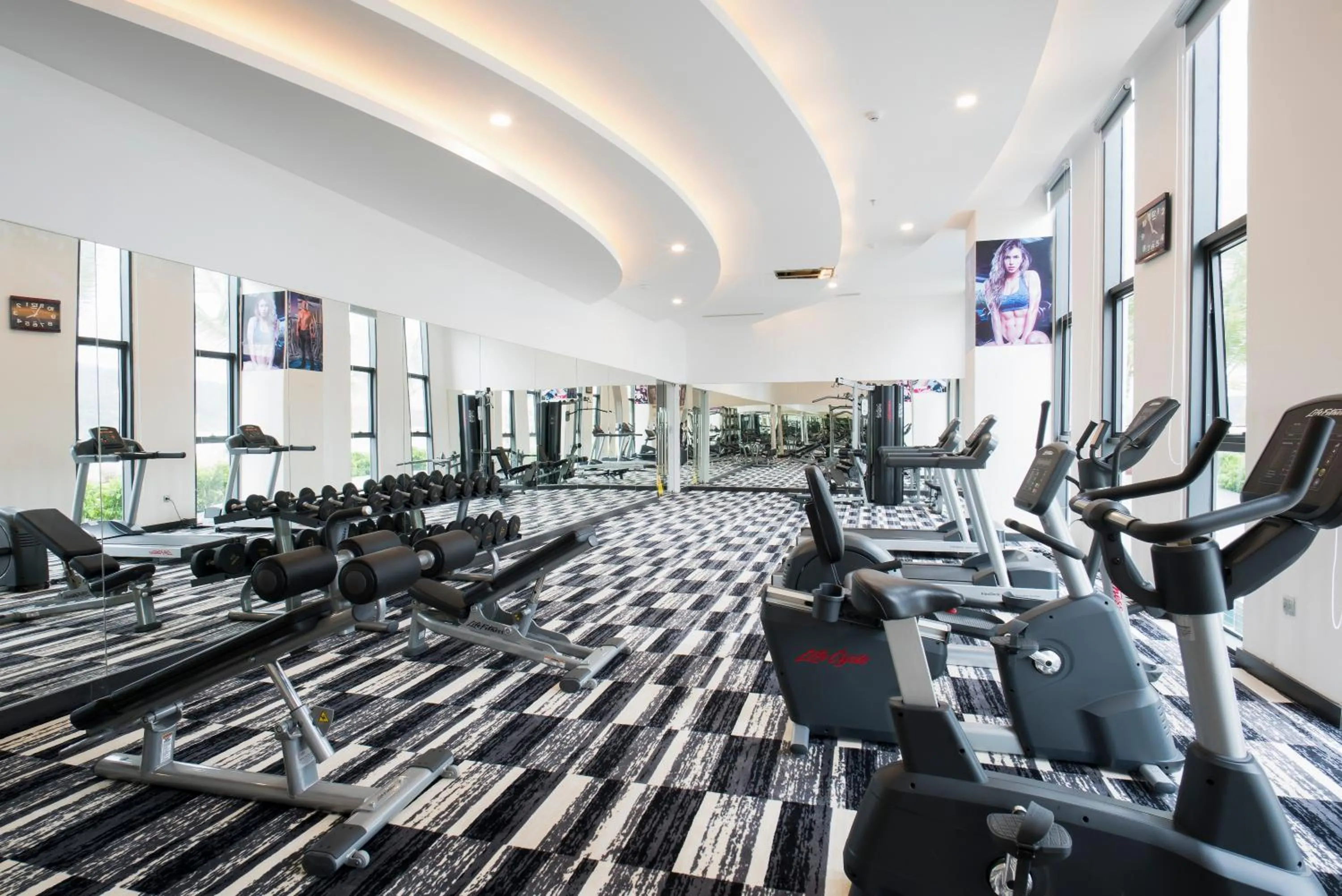 Fitness centre/facilities in Muong Thanh Luxury Phu Quoc Hotel