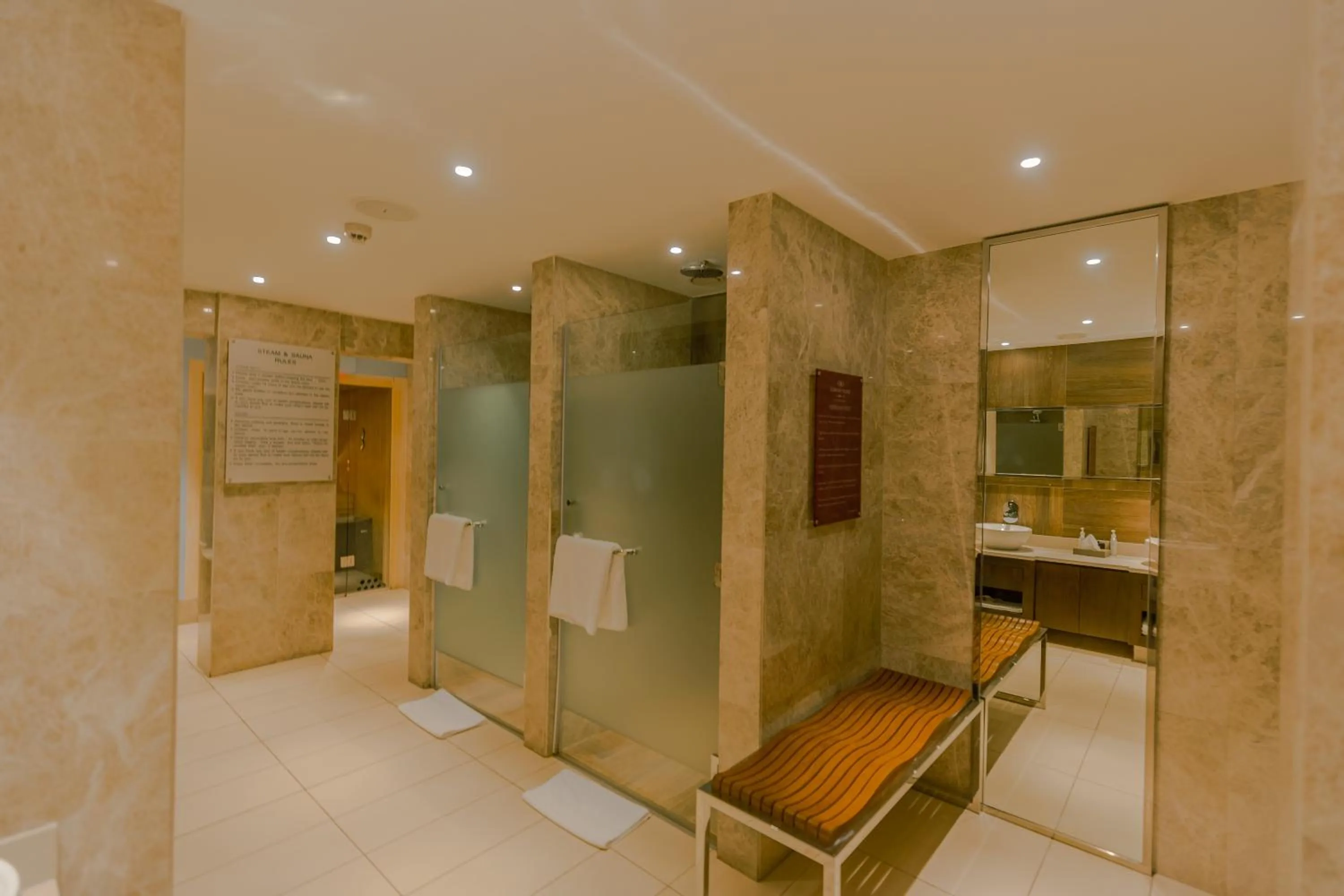 Bathroom in Crowne Plaza Nairobi Airport by IHG