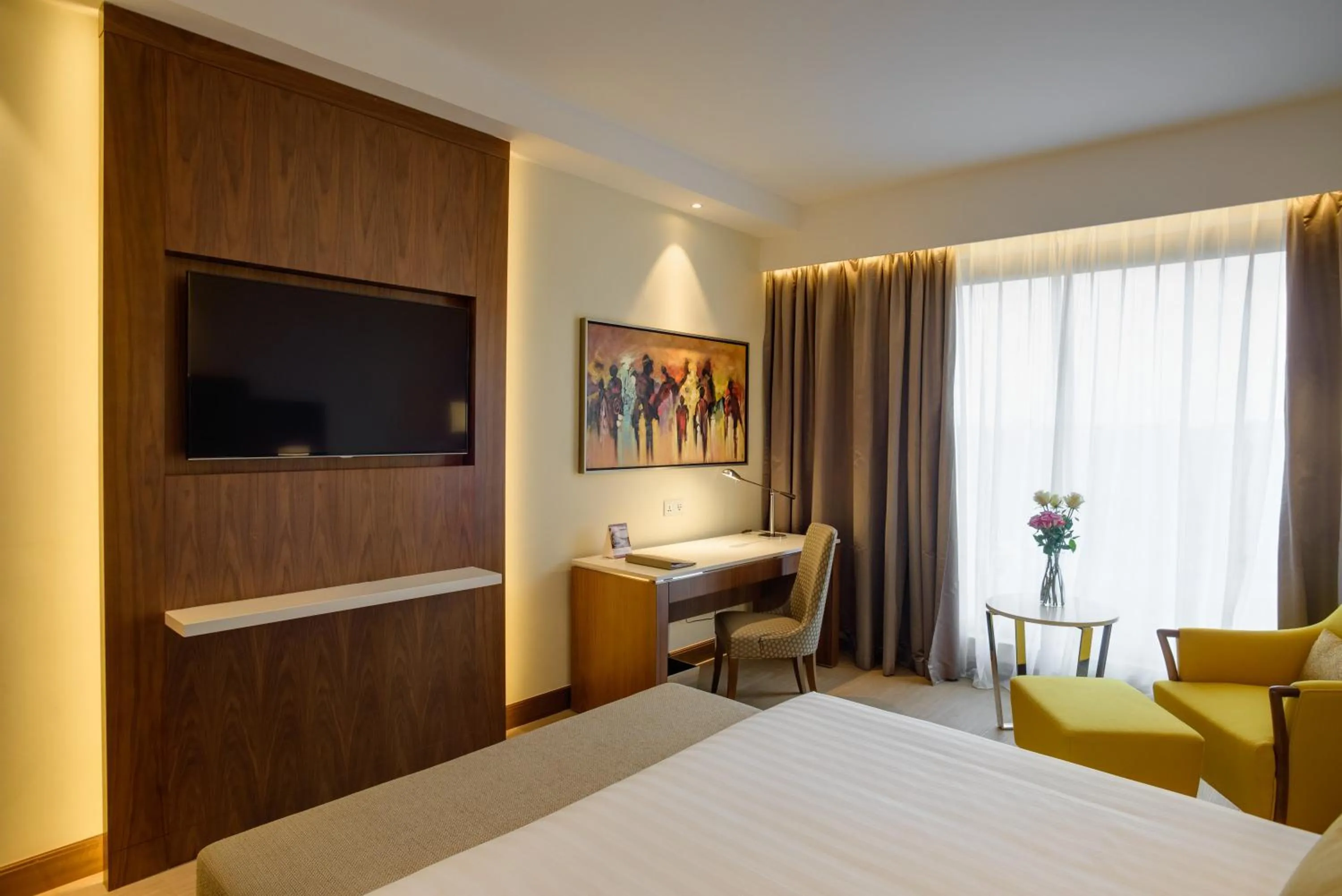 Photo of the whole room, Bed in Crowne Plaza Nairobi Airport by IHG