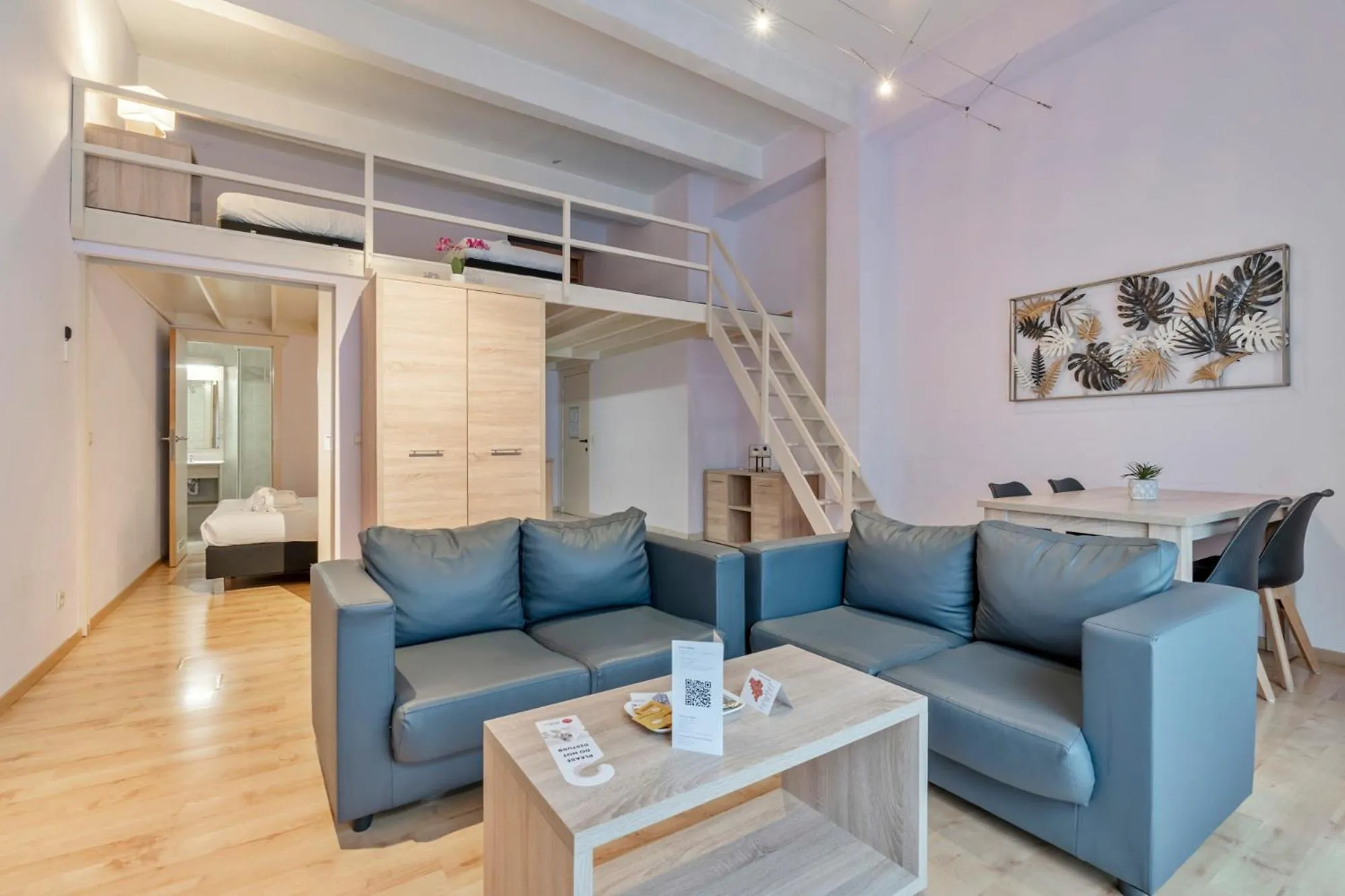 Living room in Ambassador Suites Leuven