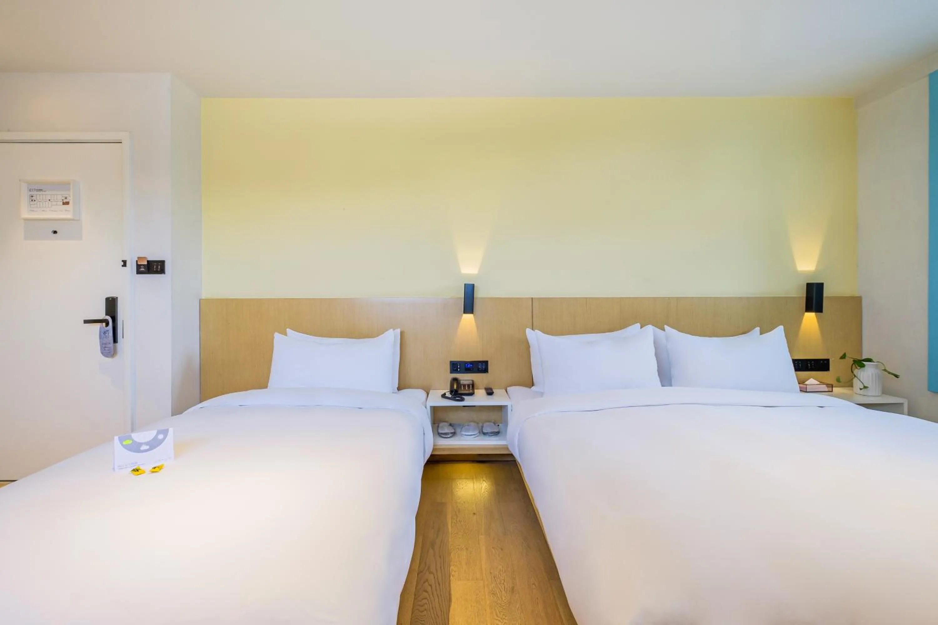 Bed in PACE HOTEL Suzhou Renmin Branch