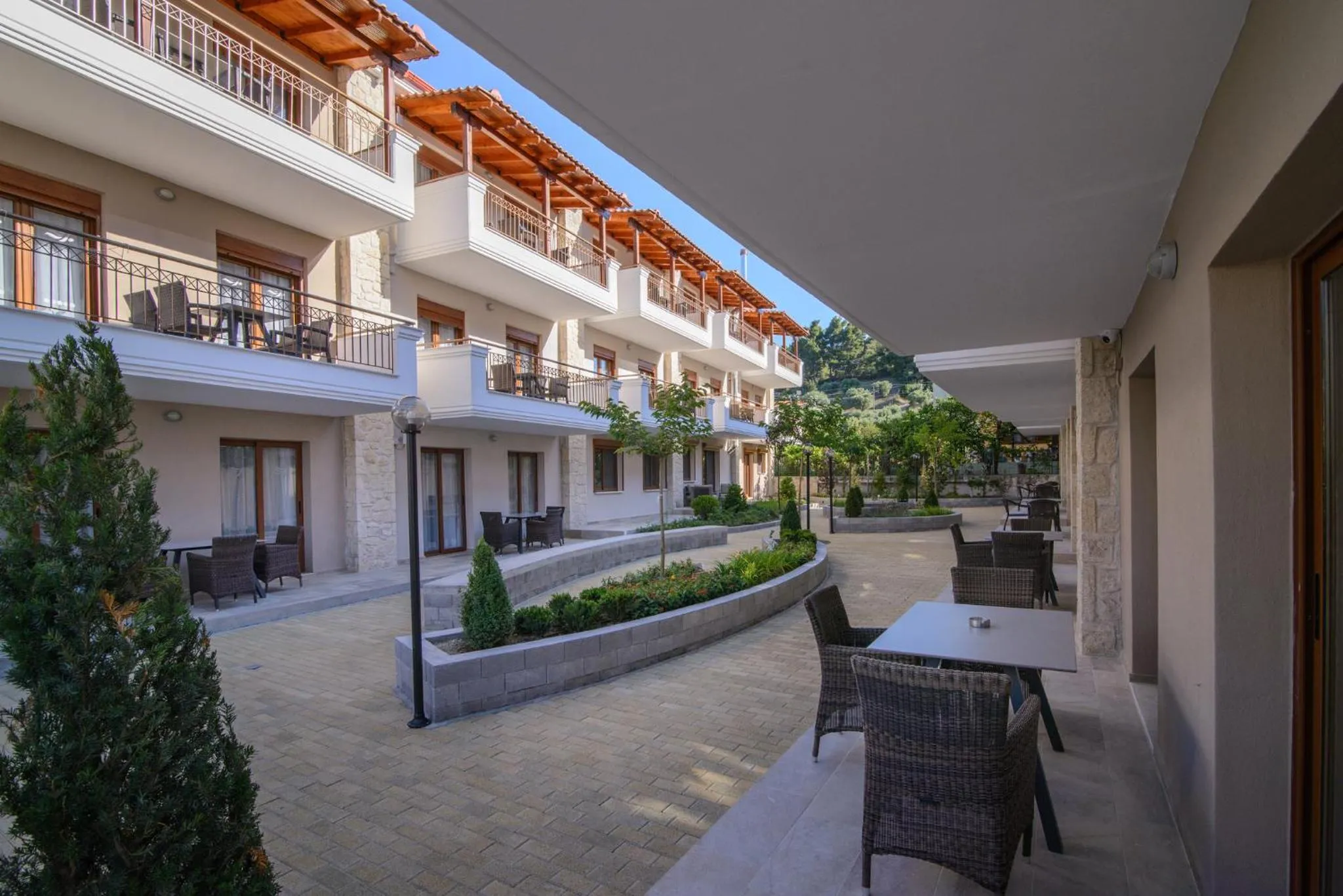 Property building in Apanemia by Flegra Hotels