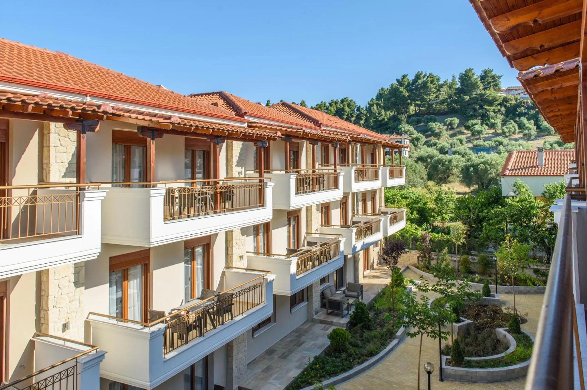 Property building in Apanemia by Flegra Hotels